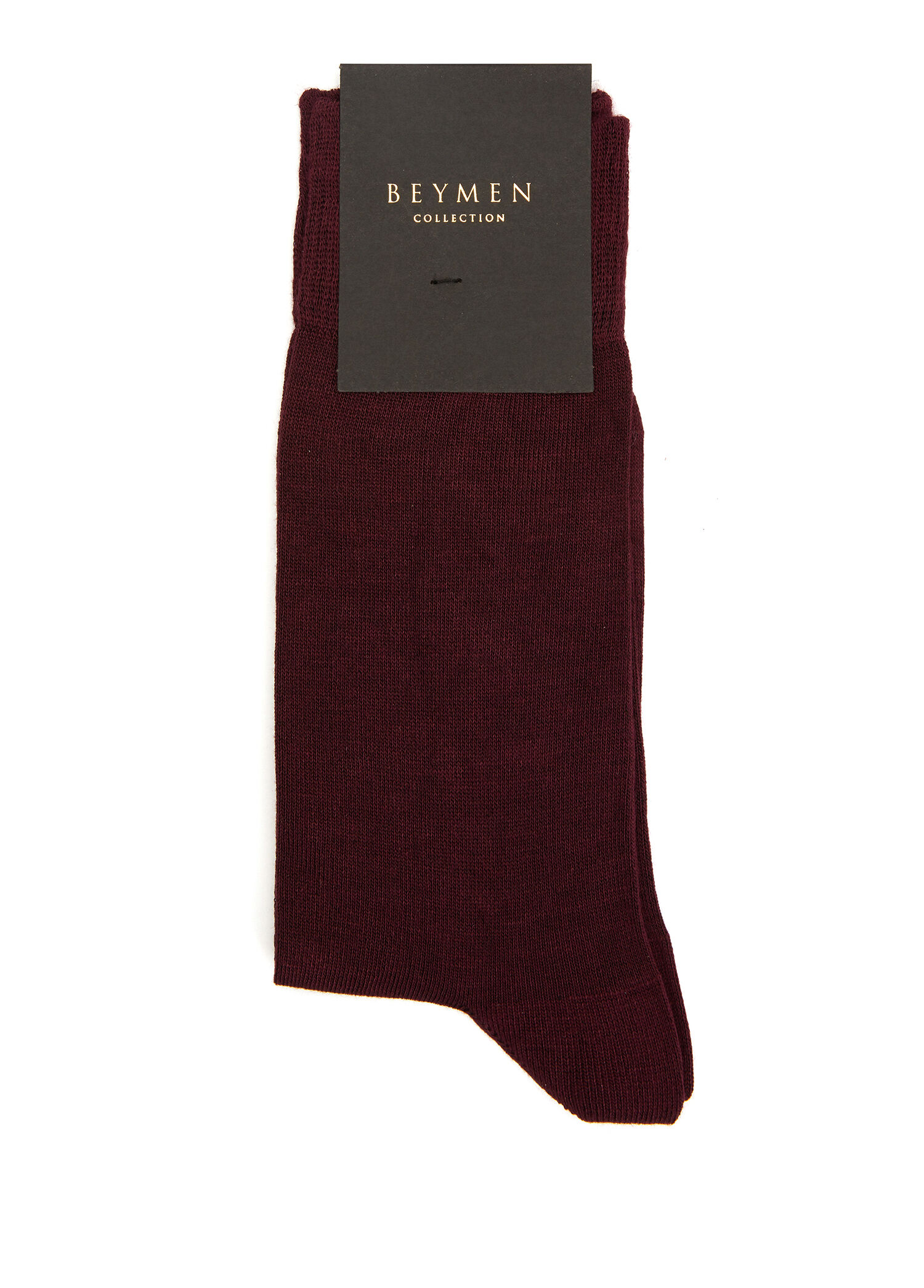 Maroon Men's Bamboo Socks
