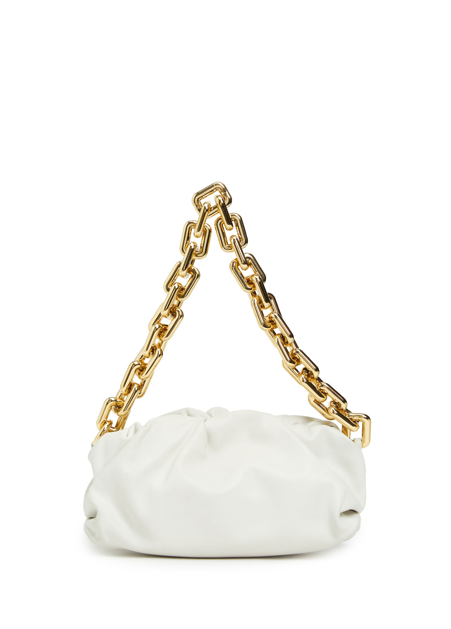 バッグ Risa BOTTEGA VENETA FLIP SEQUINS SHOU Beymen Reborn - Bottega Veneta Chain Pouch Çanta - Beyaz