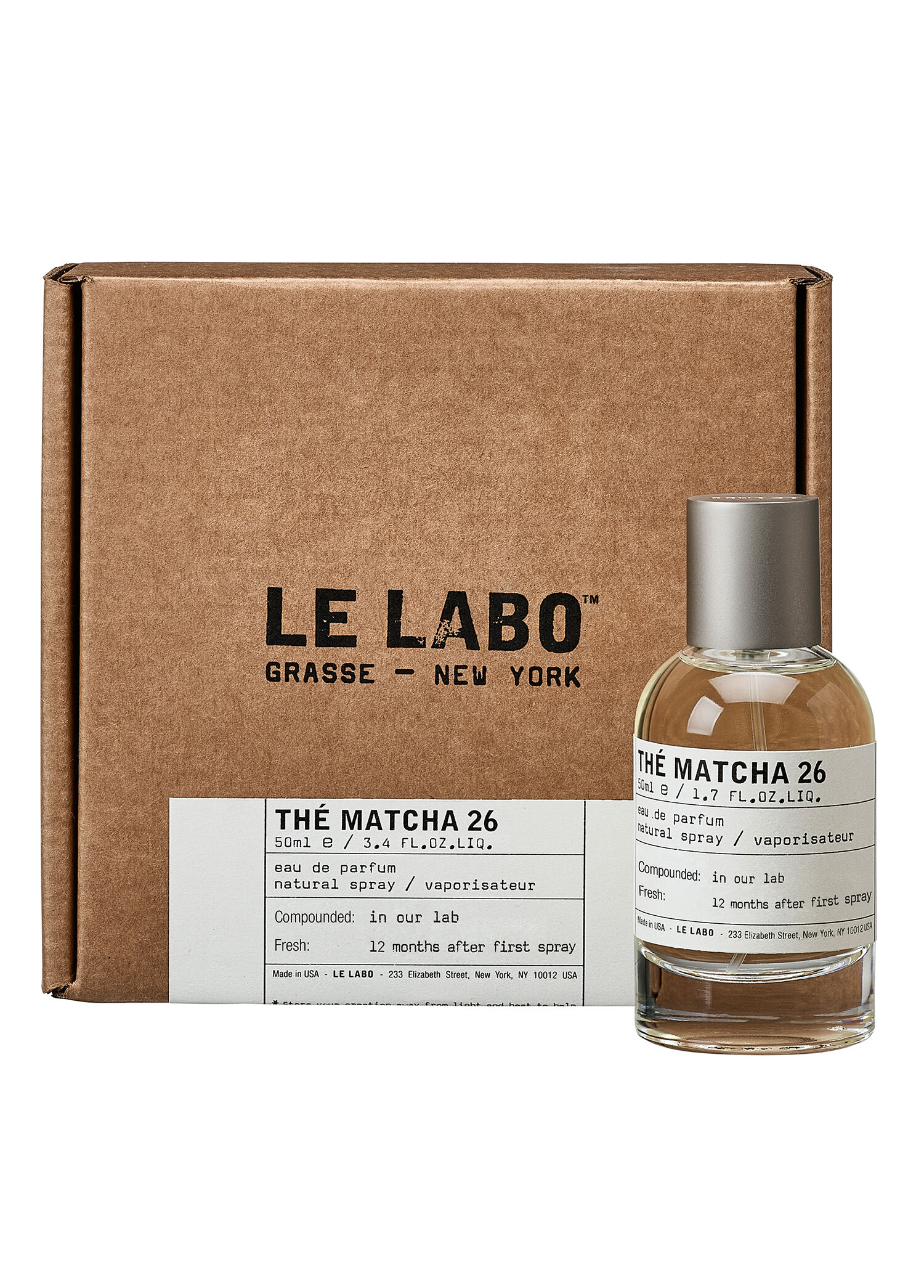 LE LABO THÉ MATCHA 26 Eau de Parfum 15ml Le Labo - THÉ MATCHA 26 EDP 50 ml Parfüm -