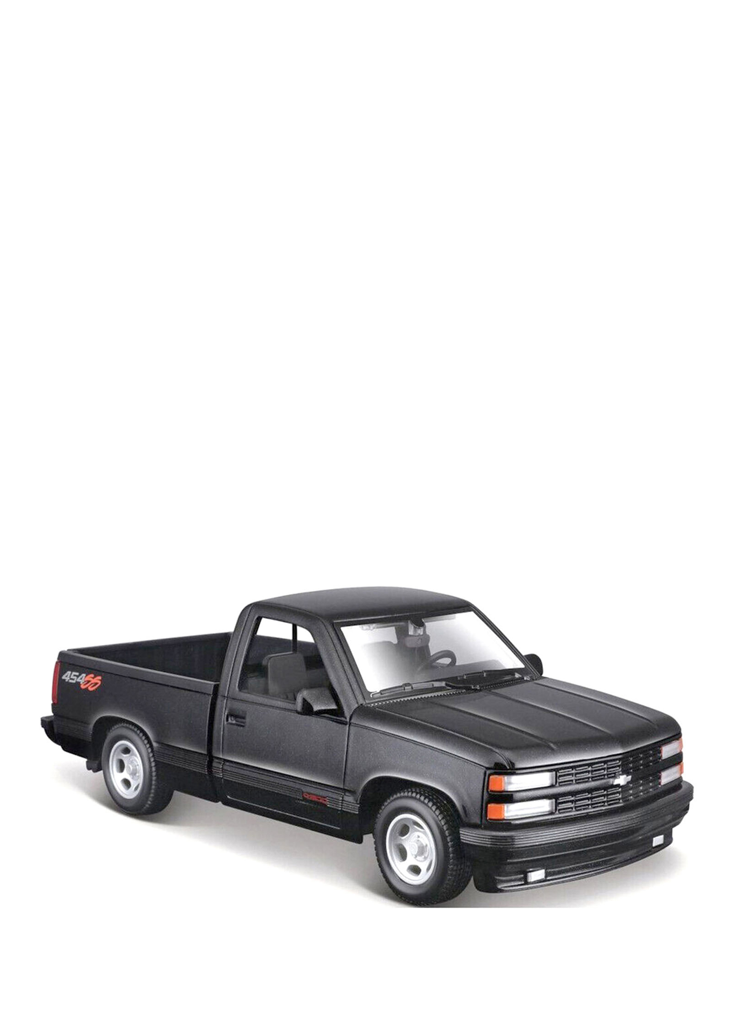 Siyah 1993 Chevrolet 454 SS Pick-Up 1:24 Special Edition Model Araba