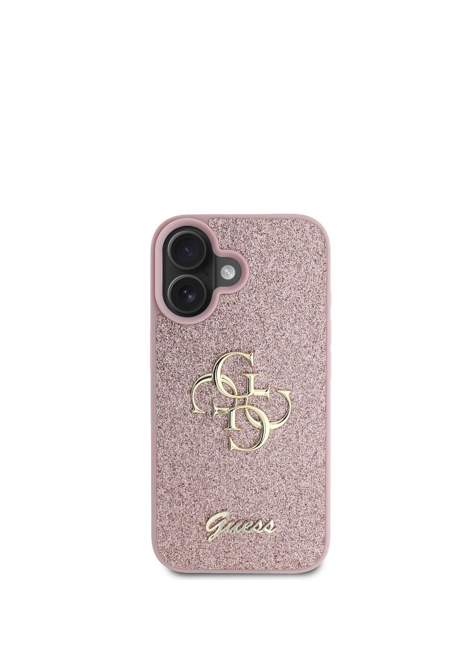iPhone 16 Plus Uyumlu Glitter 4G Logolu TelefonKılıfı