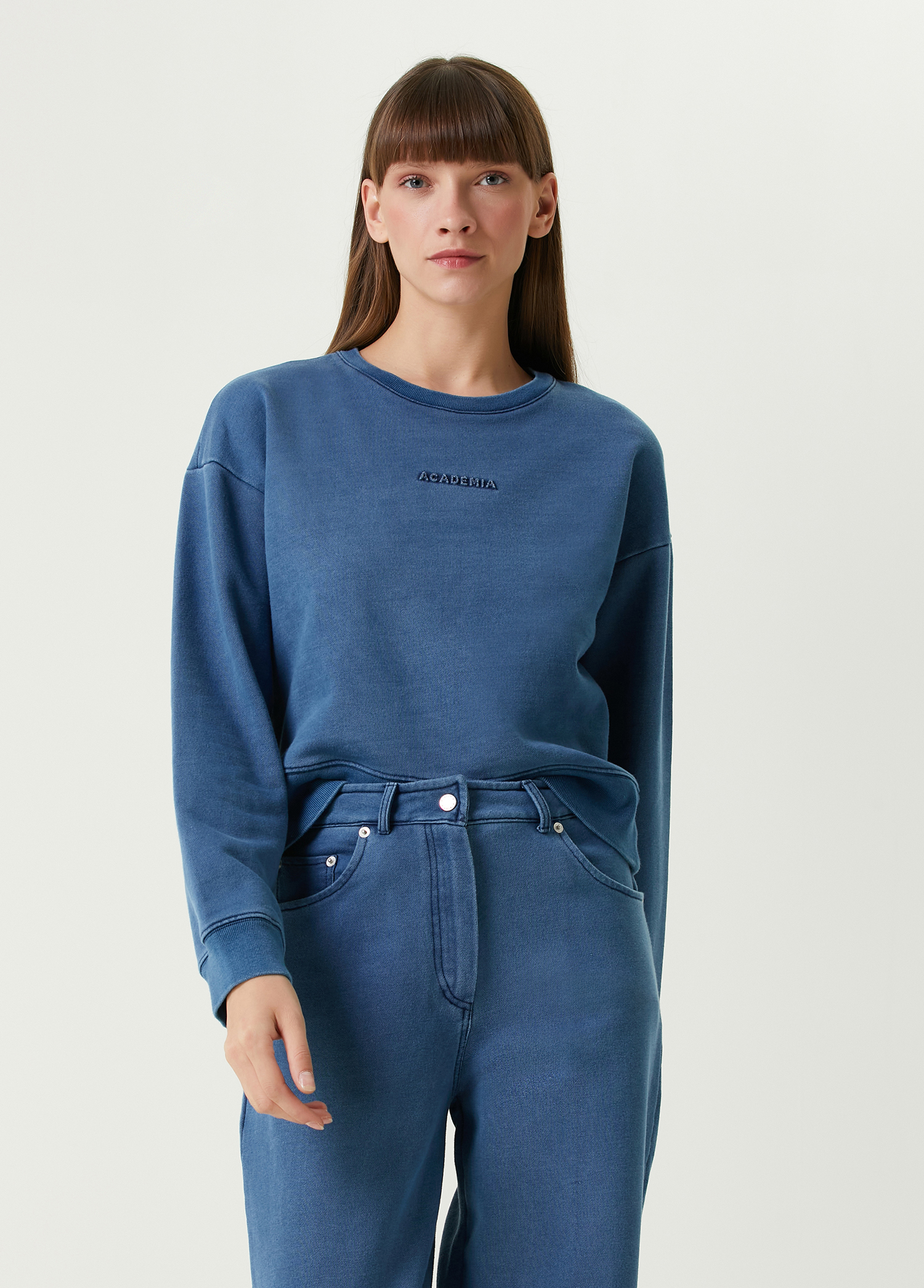 Indigo Logolu Sweatshirt