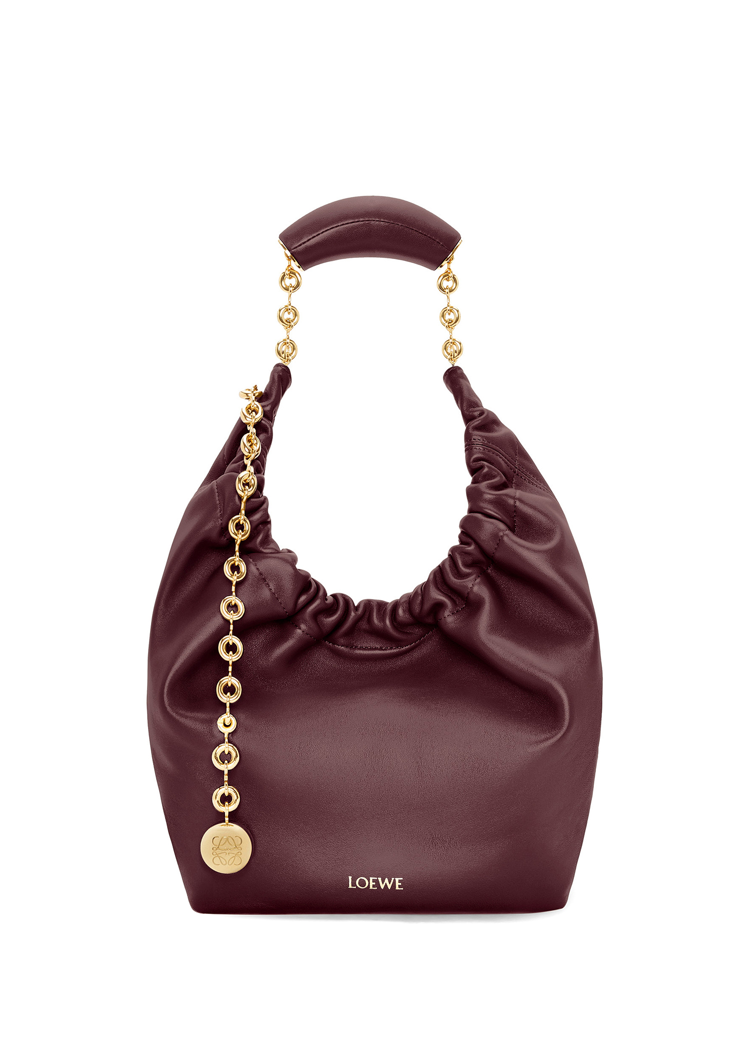 Loewe Bordo Kadın Squeeze Small Bordo Kadın Deri Çanta 1508892