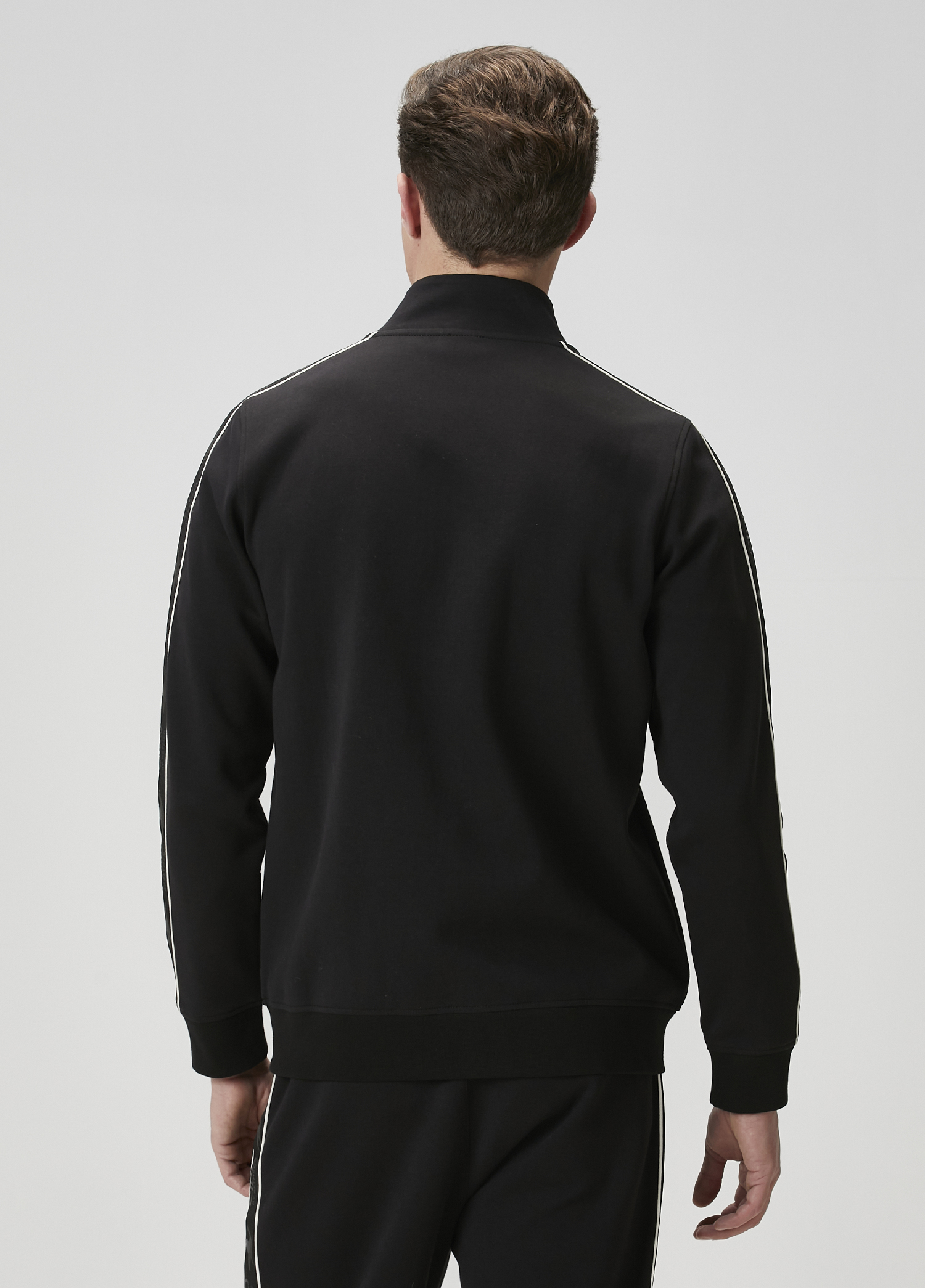 Comfort Fit Siyah Sweatshirt_4