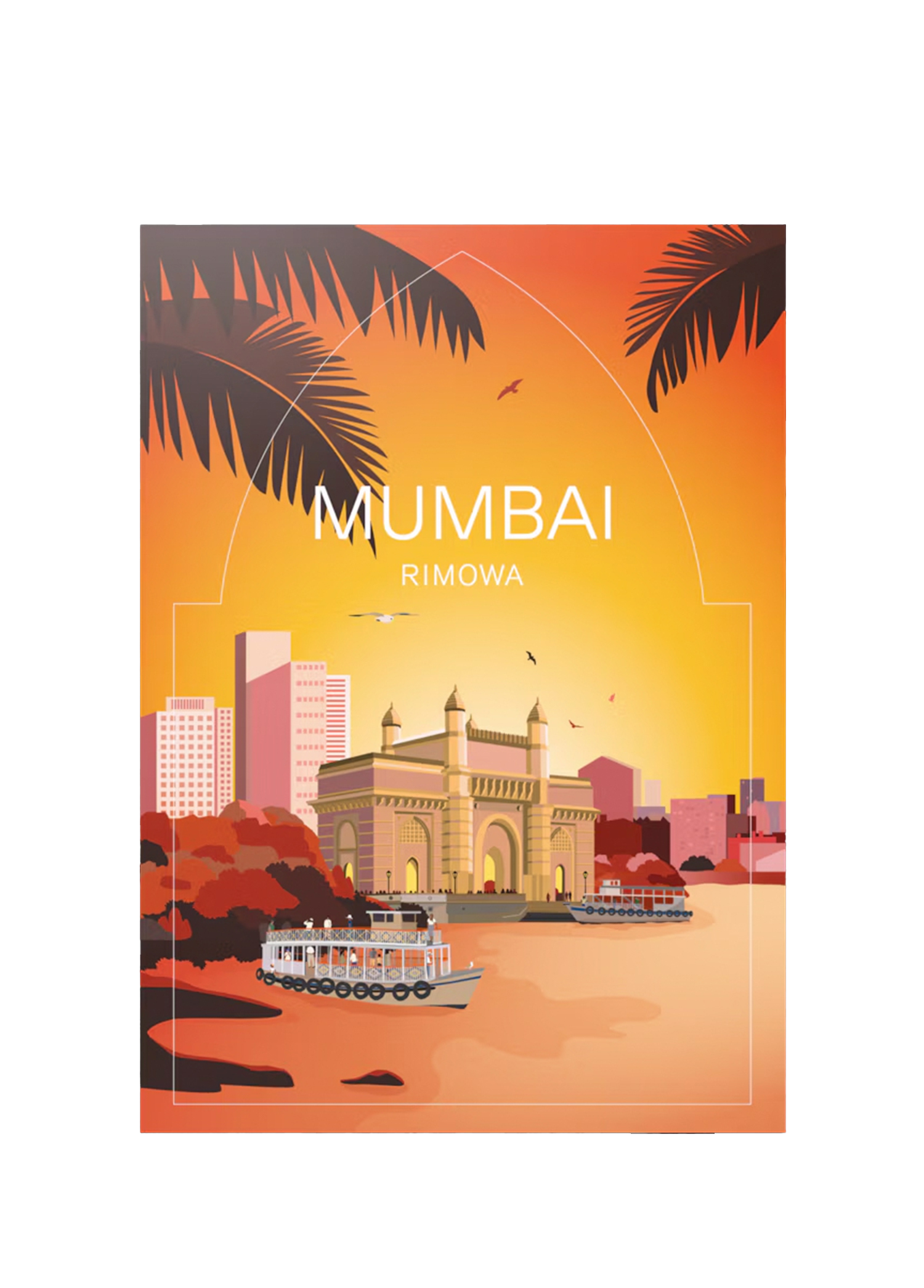 Mumbai Landmark Sticker