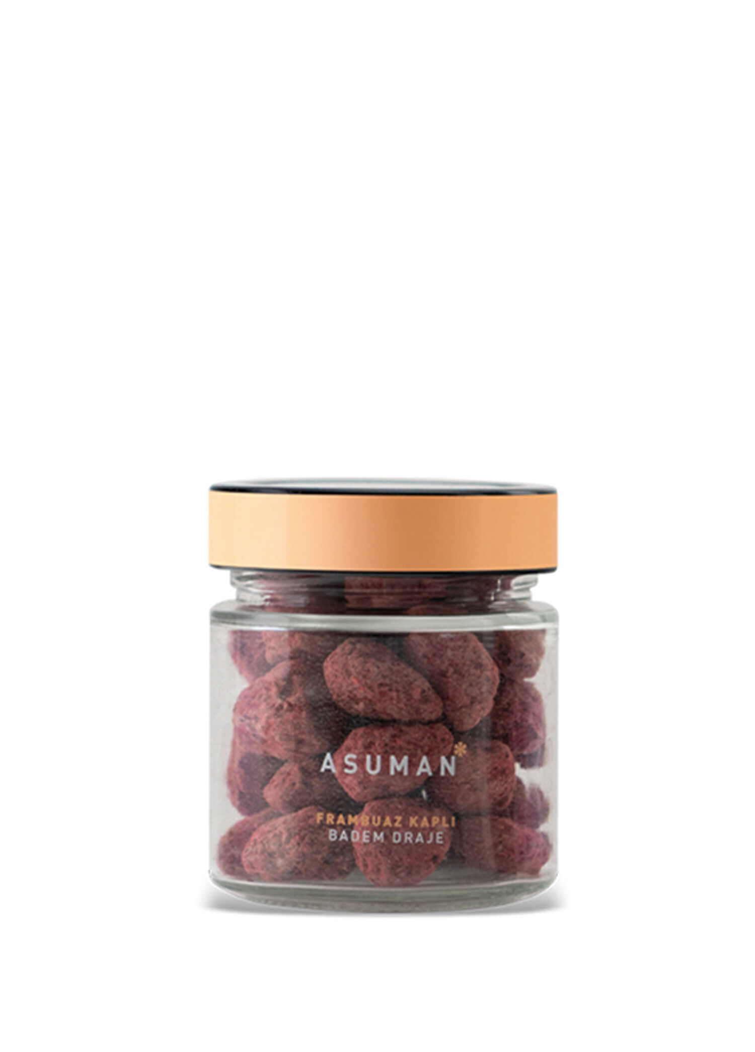3'lü Frambuaz Kaplı Badem Draje 150 gr
