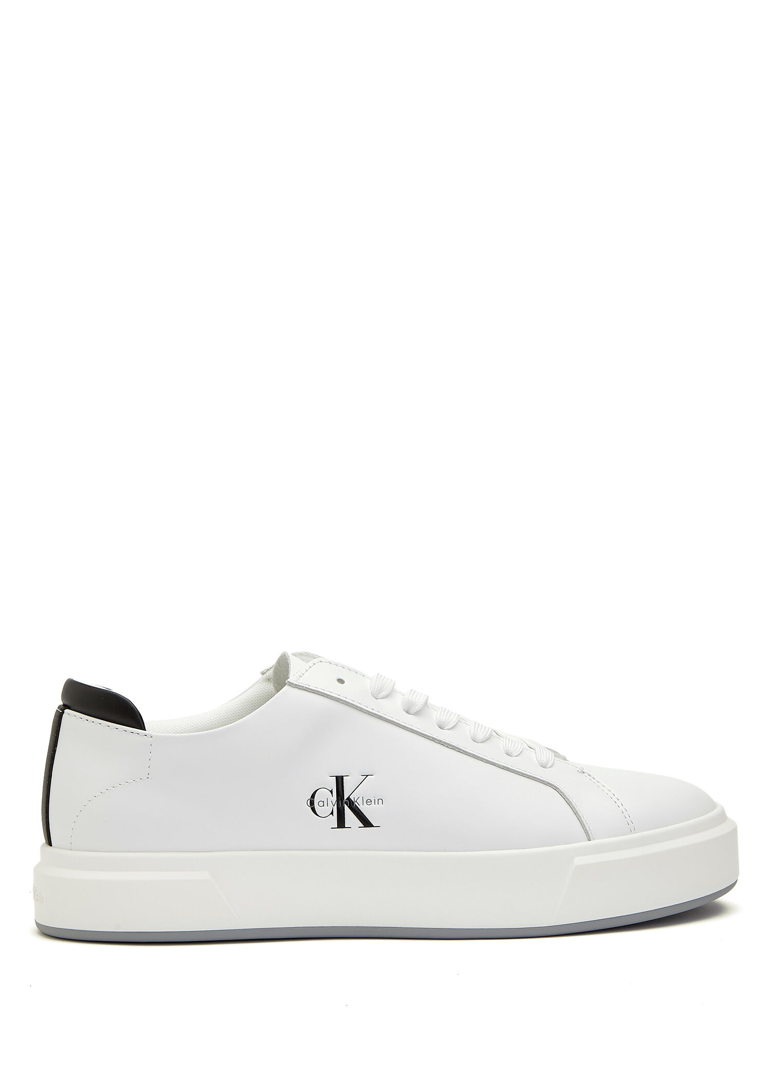 Beyaz Erkek Deri Sneaker