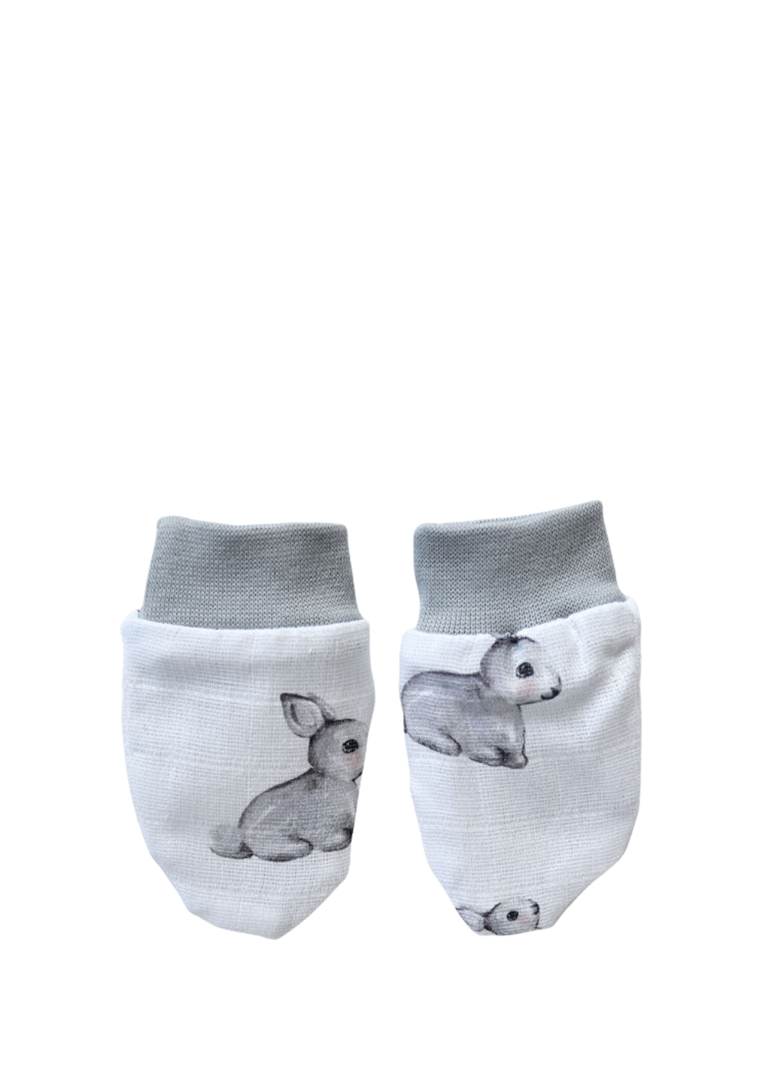 Iconique Lapin Pamuklu Müslin Unisex Bebek Eldiven