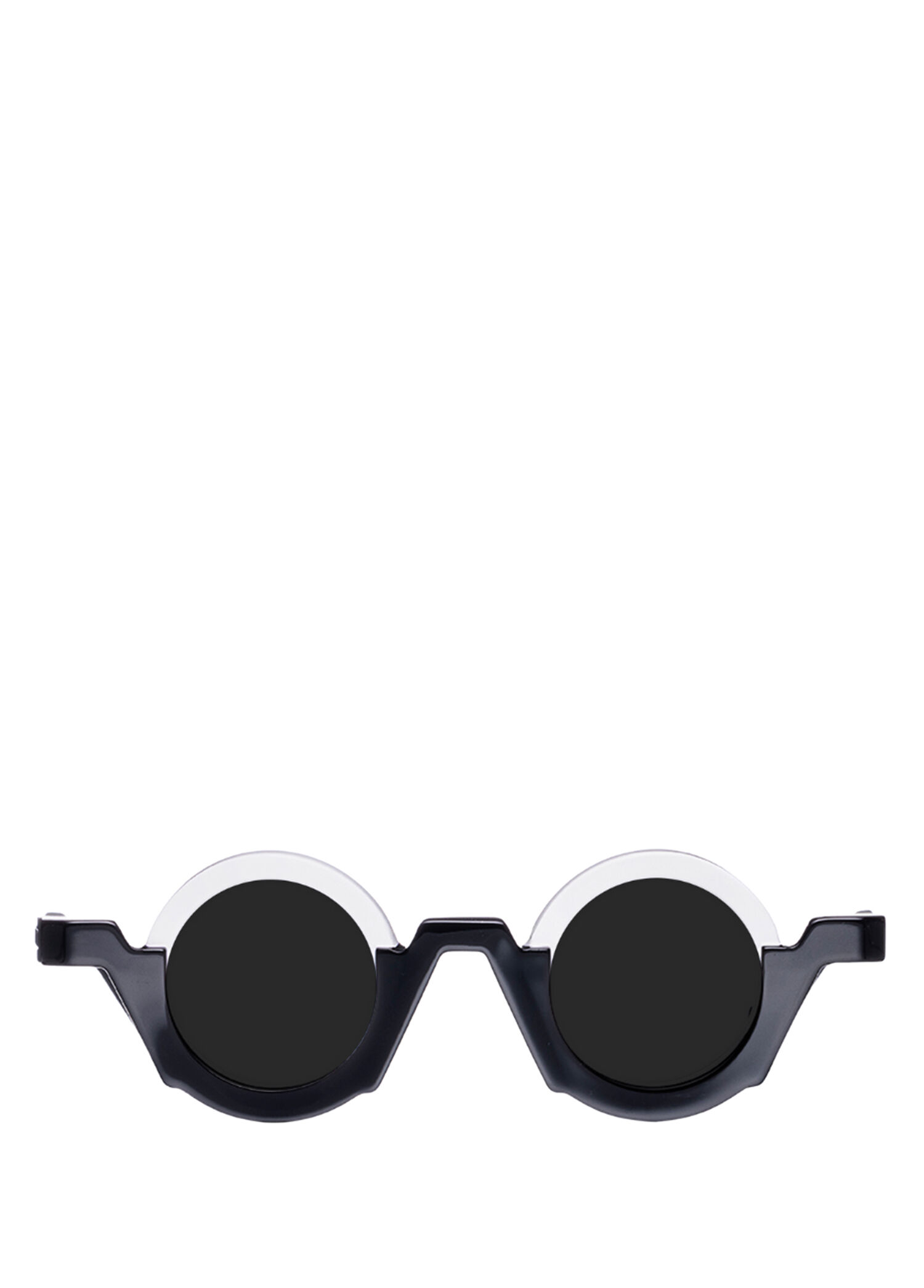 Wl0080 Black White Asetat Erkek Güneş Gözlüğü