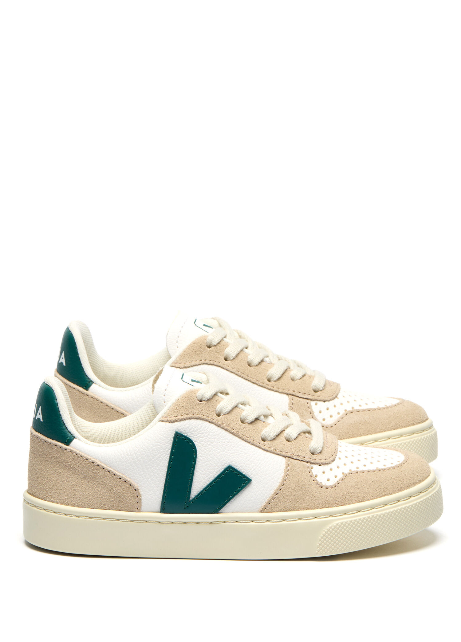 Small V-10 Chromefree Çocuk Deri Sneaker