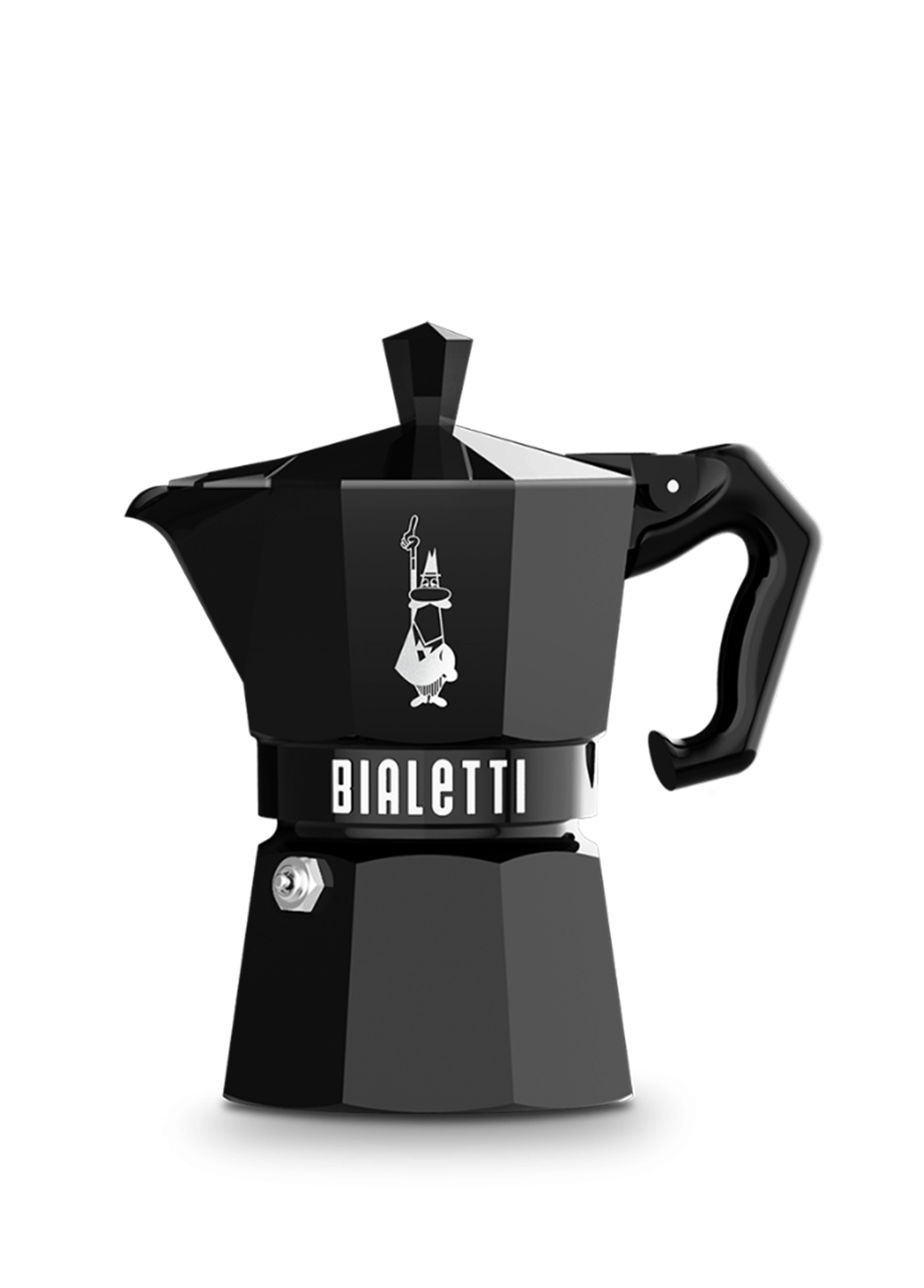 Express Exclusive Siyah Metal 3 Cup Moka Pot