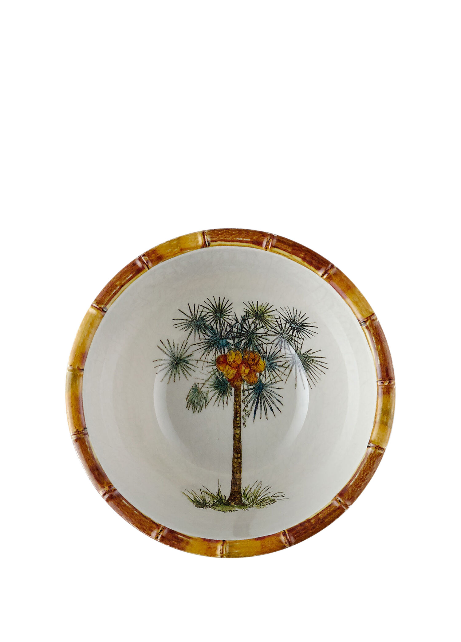 Bambu Beyaz Melamin Kase 15 cm