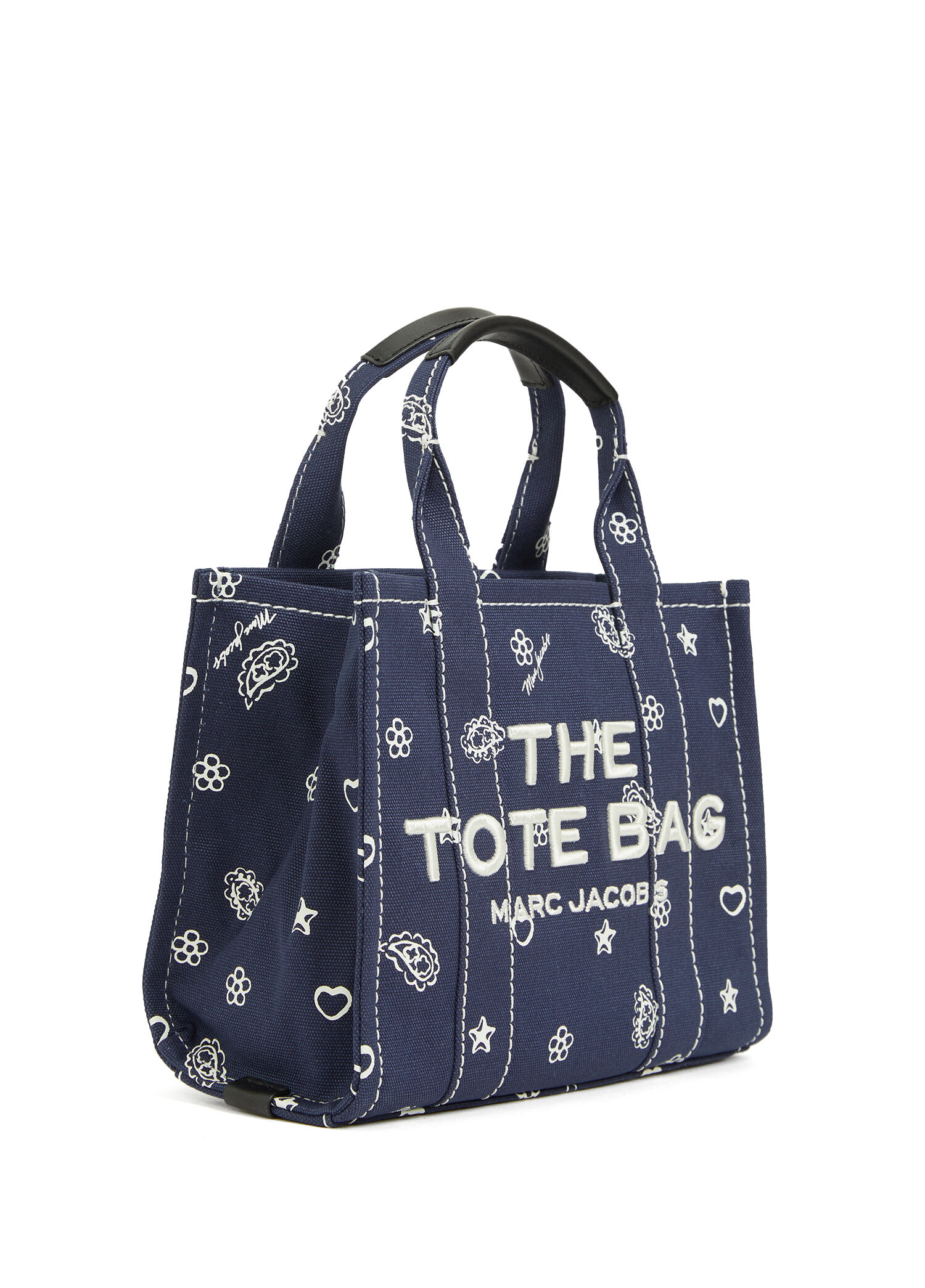 えま　美品MARC JACOBS THE TOTE BAG Marc Jacobs Lacivert Kadın The Tote Lacivert Kadın Alışveriş