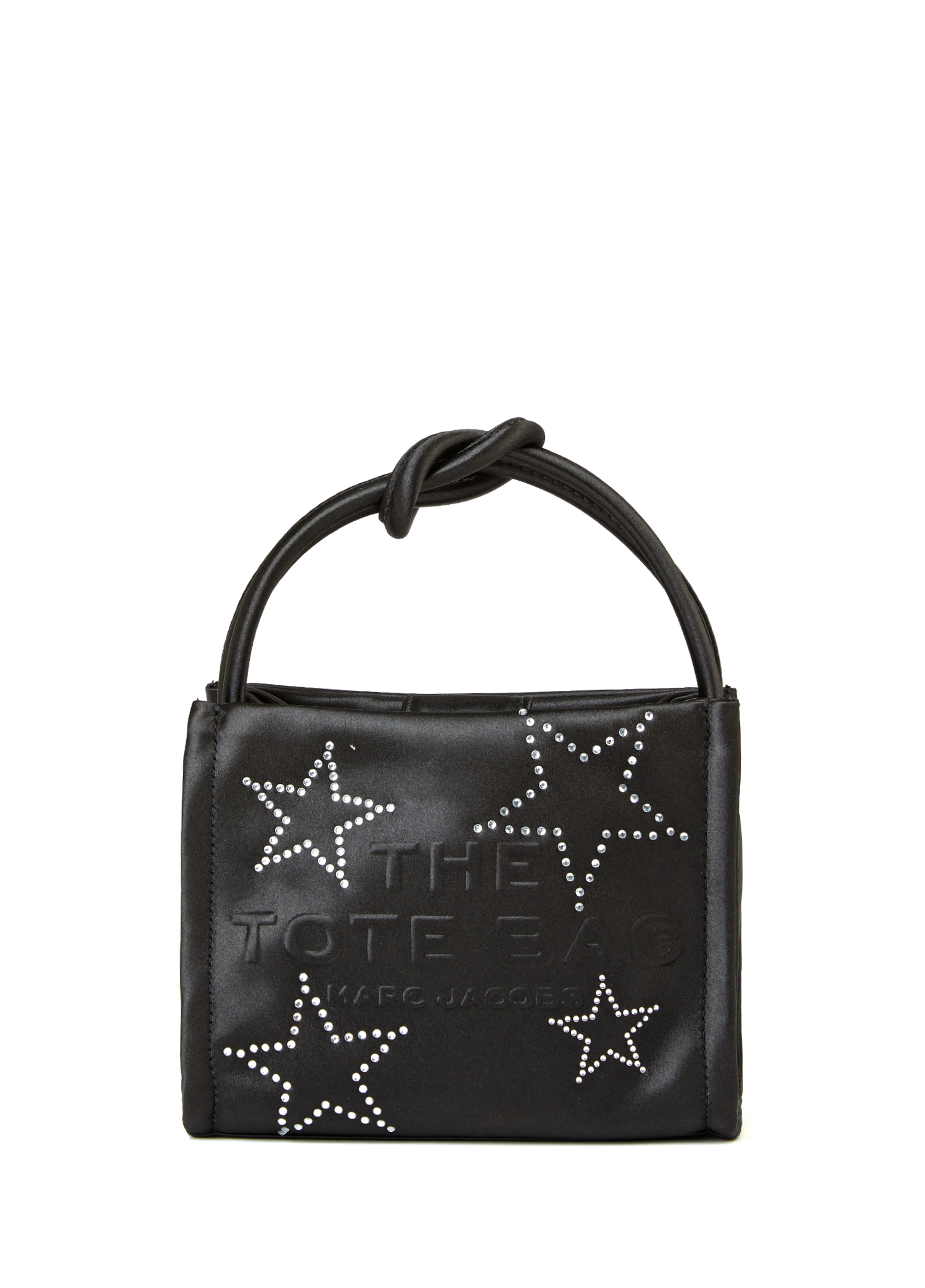 The Star Satin Mini Tote Siyah Kadın Çanta