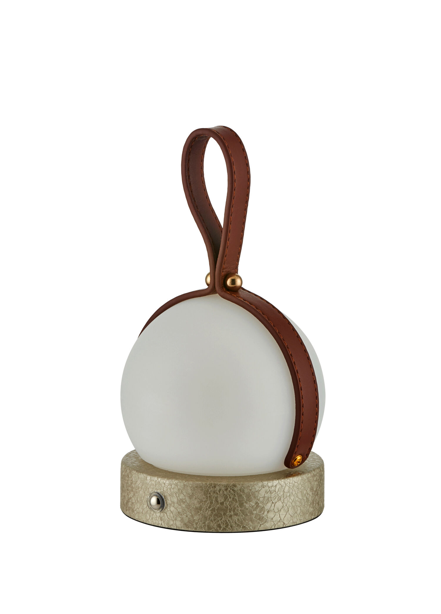 Globe Beyaz Çelik Şarjlı Masa Lambası
