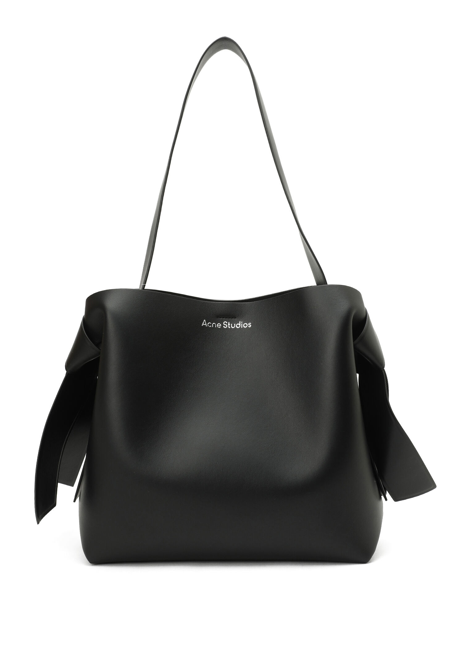 Musubi Midi Black Women's Leather Bag