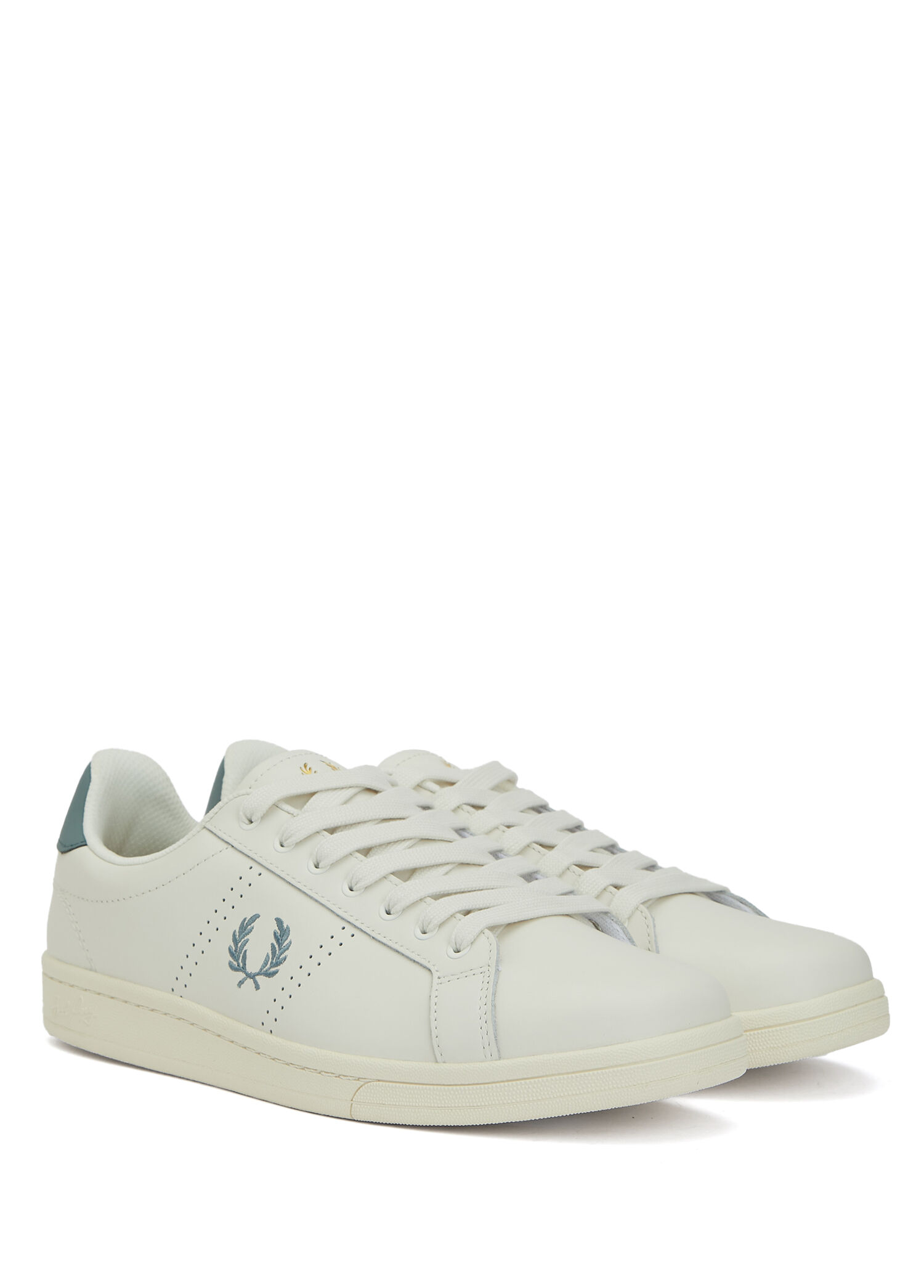 Fred Perry Ekru Erkek Beyaz Erkek Deri Sneaker 1889386 | Beymen