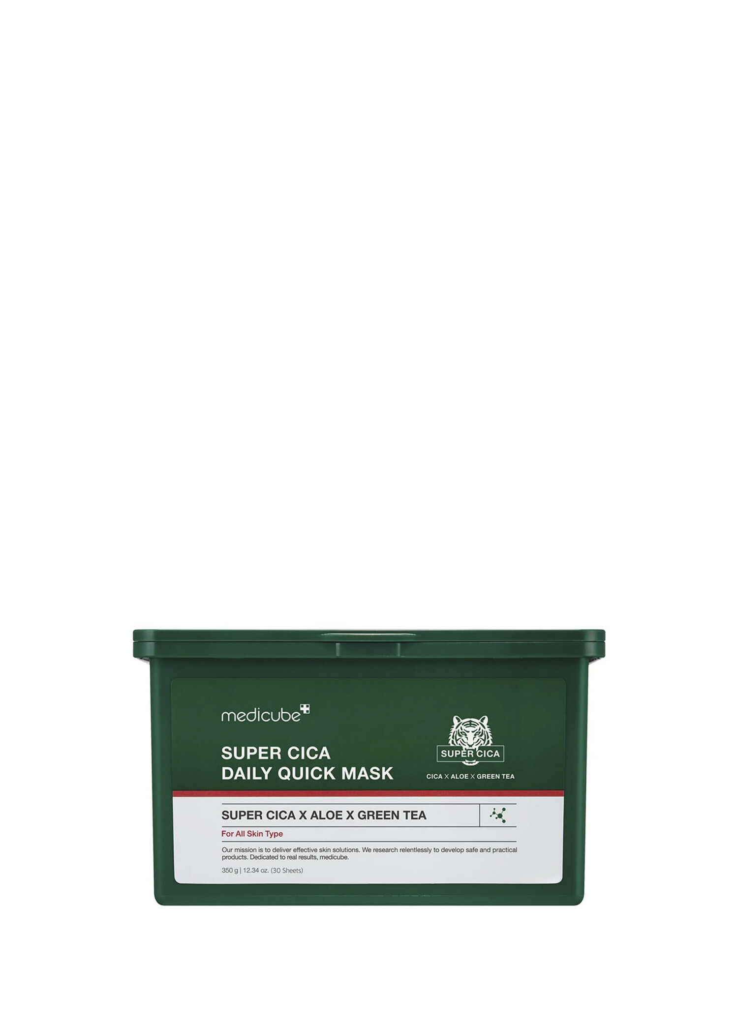 Super Cica Daily Quick Mask Besleyici & Stres Karşıtı 30'lu Günlük Cica Yüz Maskesi 350 gr