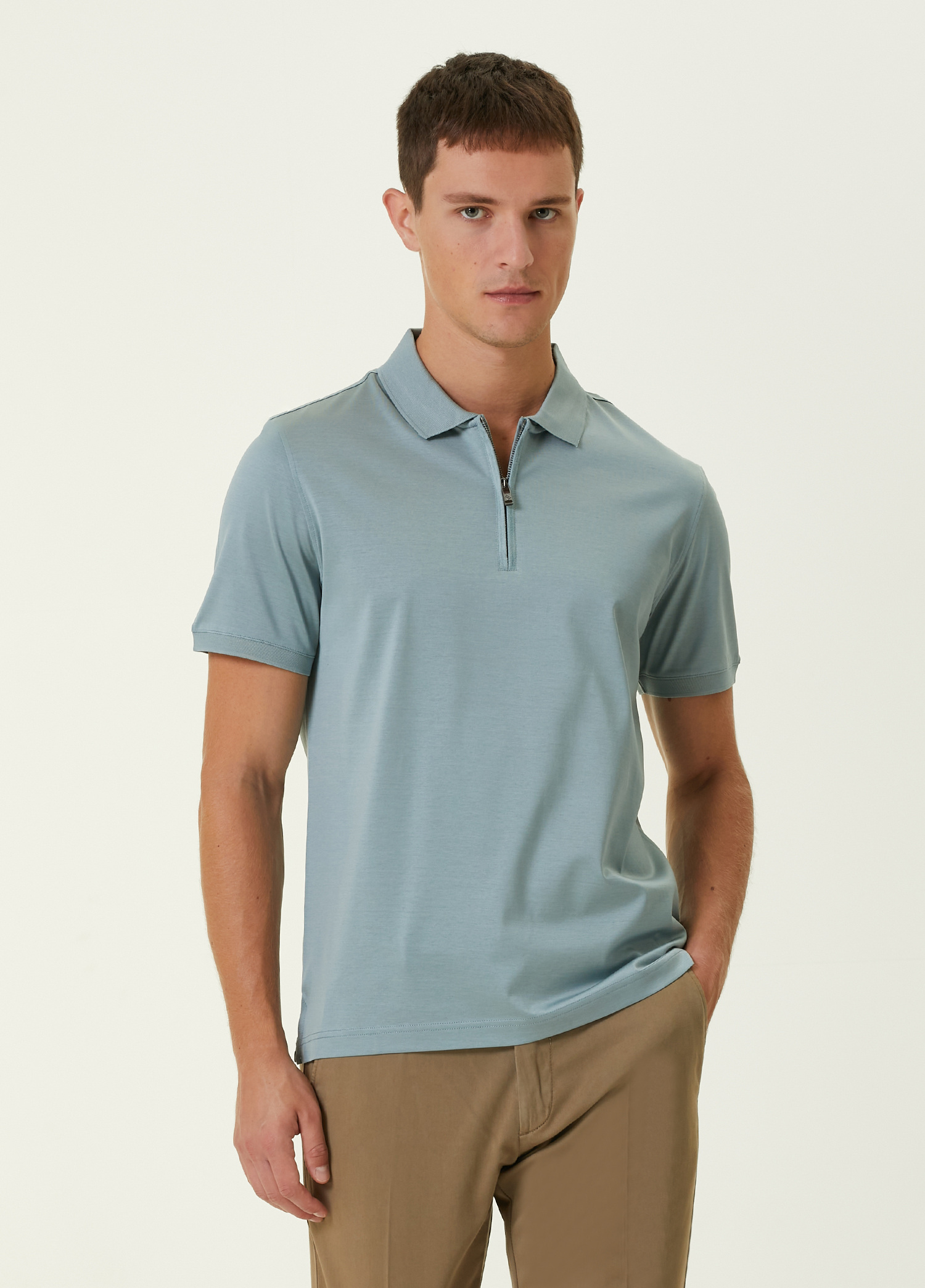 Yeşil Polo Yaka T-shirt