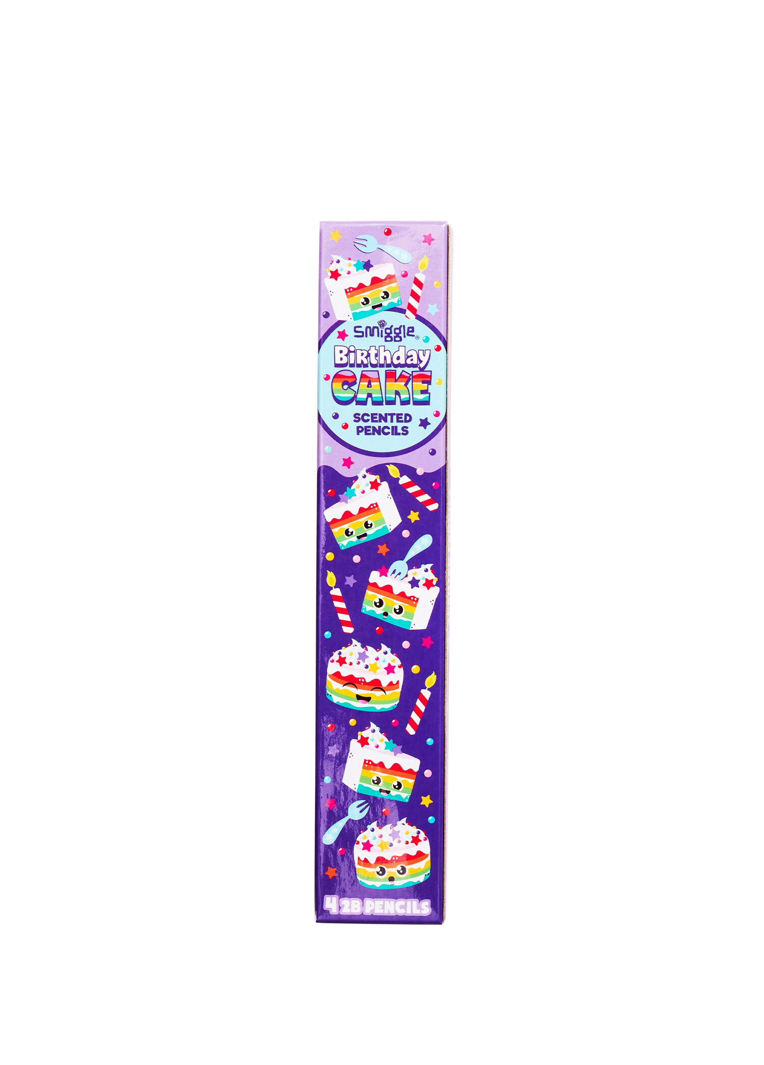 Birthday Cake Silgili Kokulu 4'lü Kalem Seti