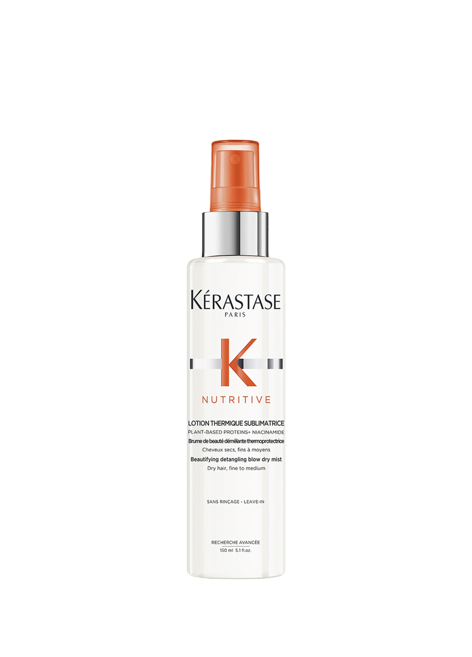 Nutritive Lotion Thermique Kuru Saçlar İçin Kolay Tarama Sağlayan Termik Saç Losyonu 150 ml