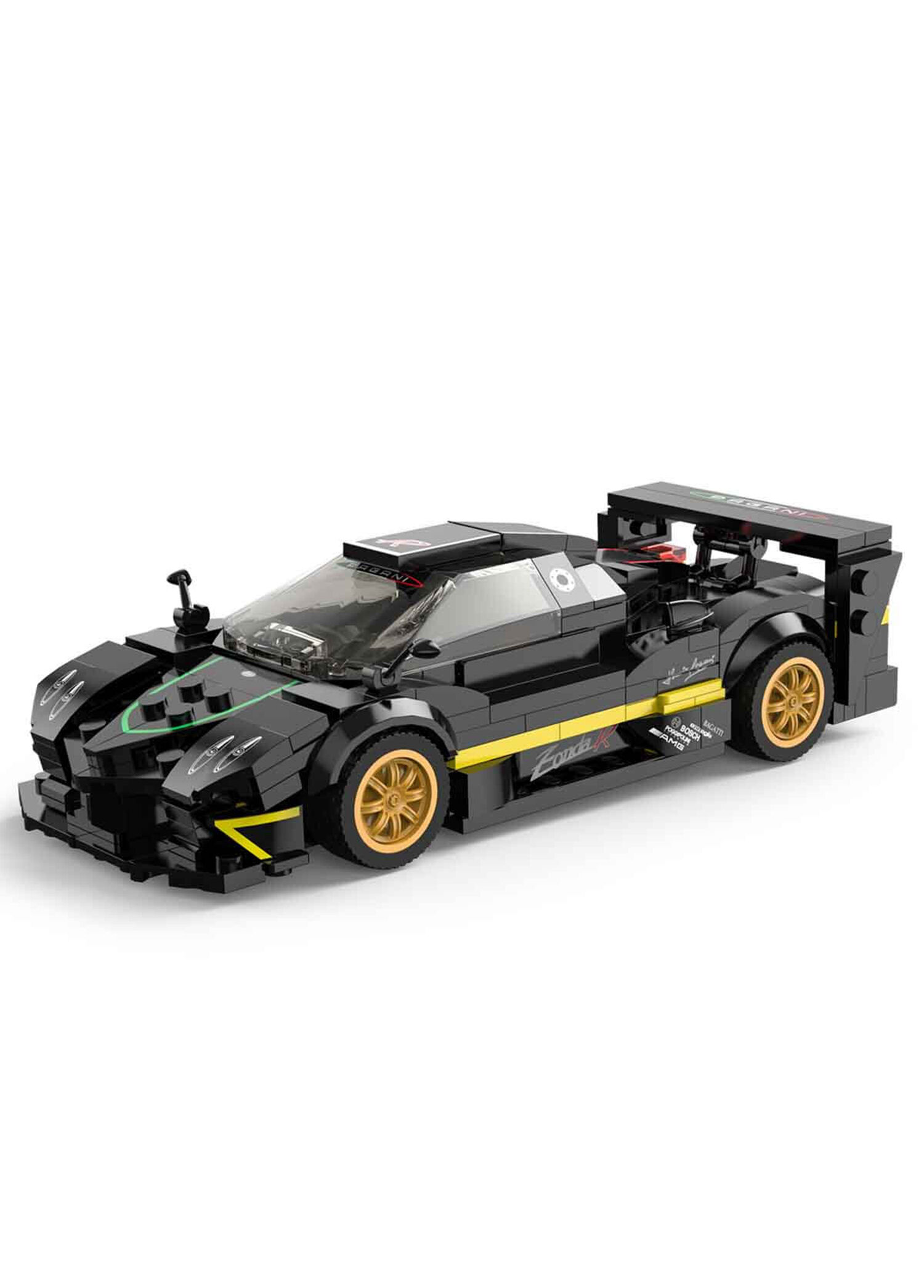 Pagani Zonda R 2007 ミニカー 1/43 Rastar - 1:28 Pagani Zonda R Siyah 387 Parça 6+ Yaş Model Araba
