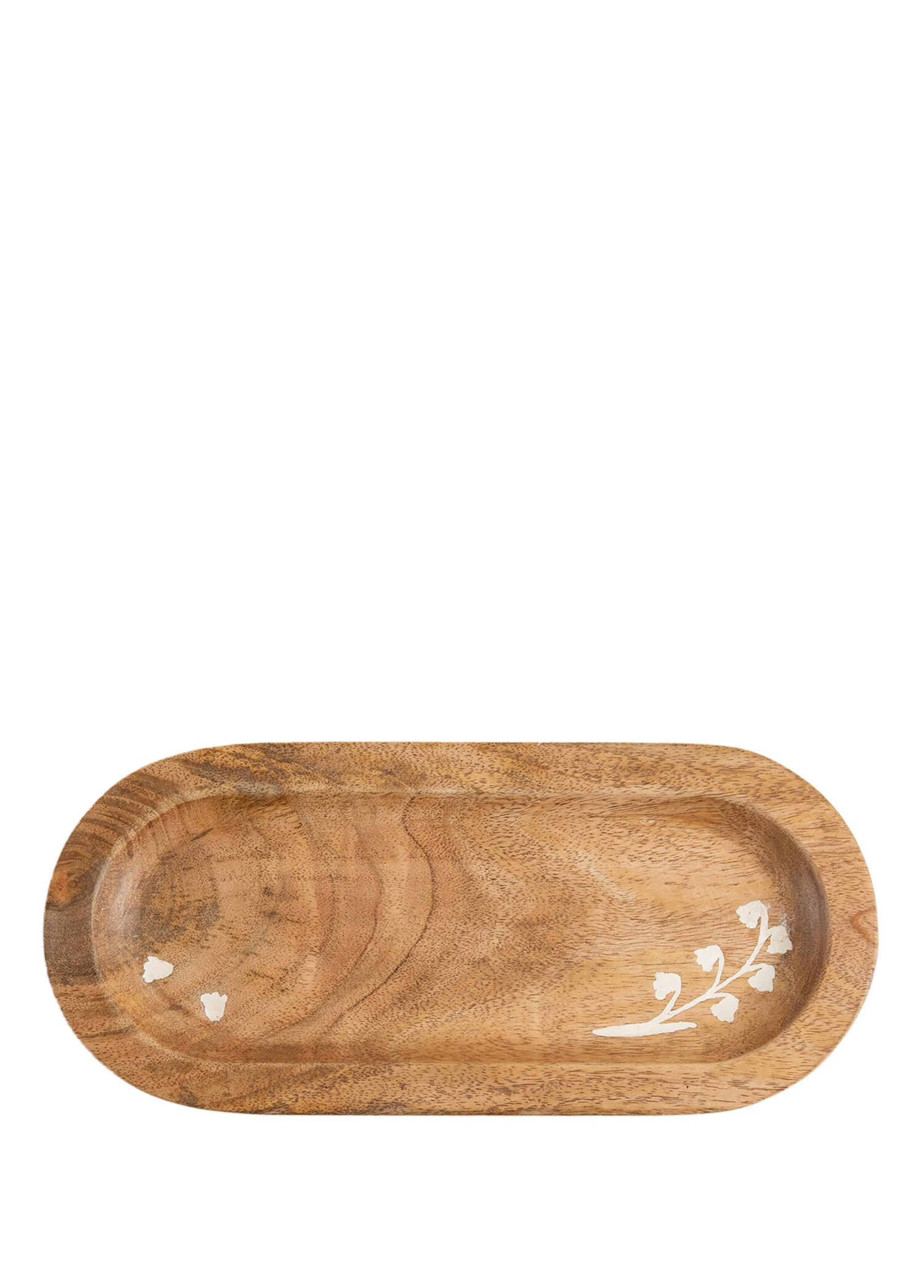 Fuchsia Natural Mango Ağacı Sunum Kasesi 30 x 13 cm