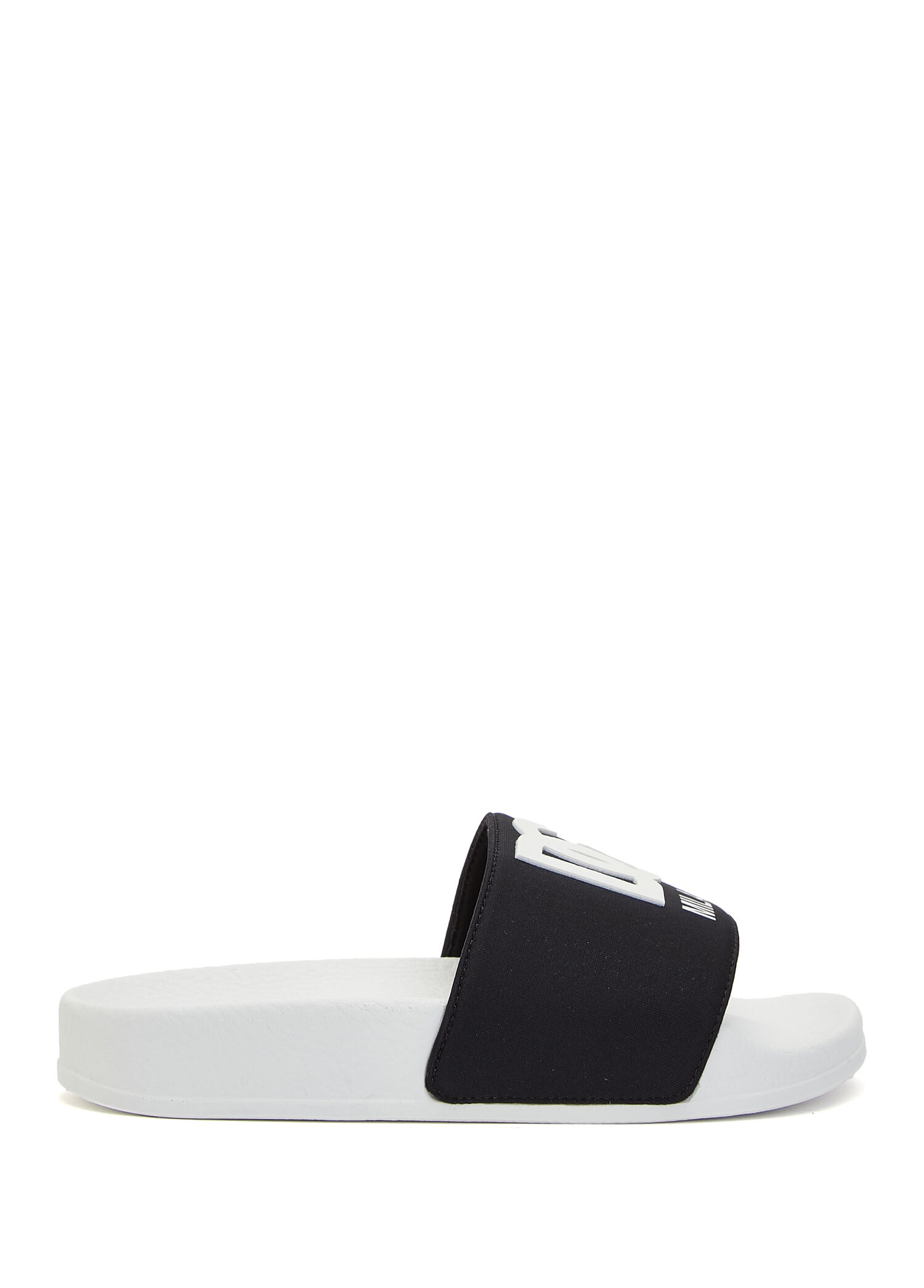 Siyah Beyaz Erkek Çocuk Terlik