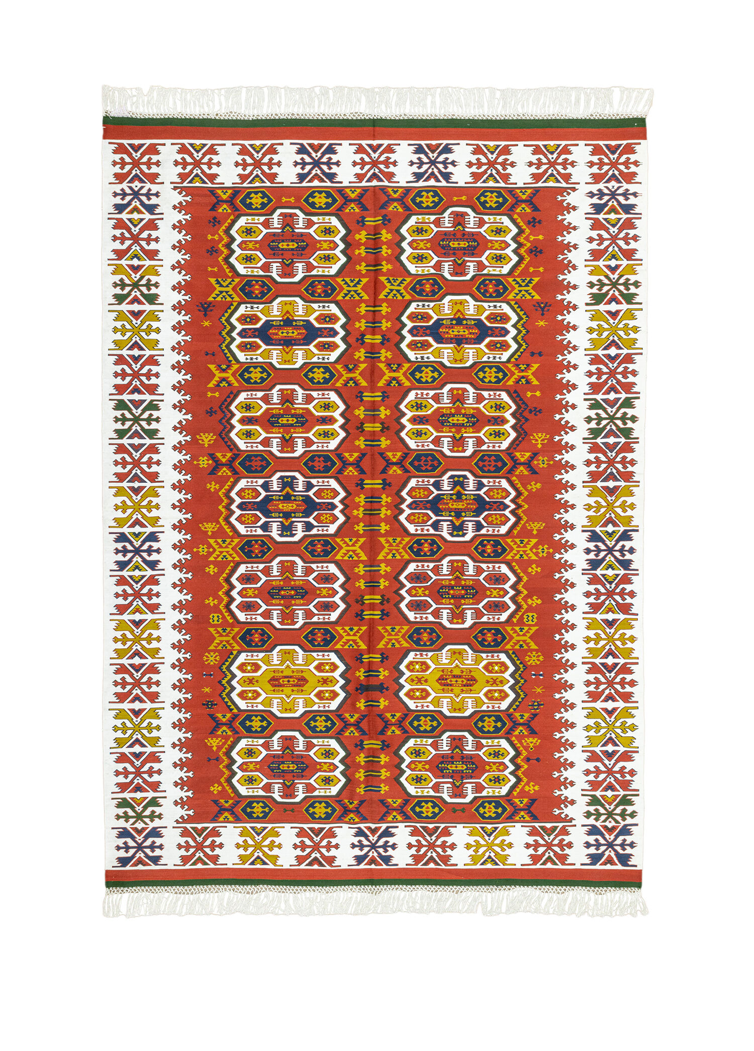 Halas El Dokuma İpek Kilim 169x236 cm