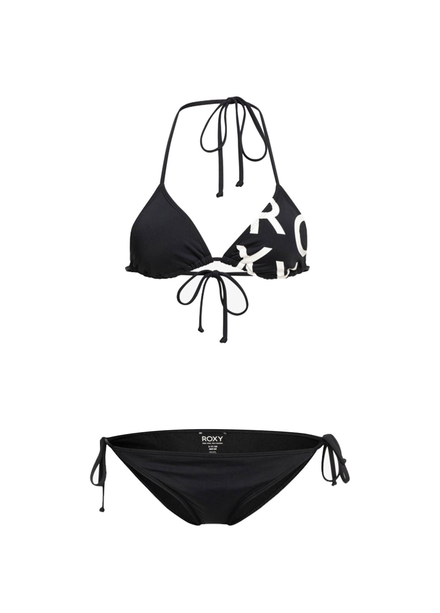 Beach Classics Tie Side Siyah Bikini Seti