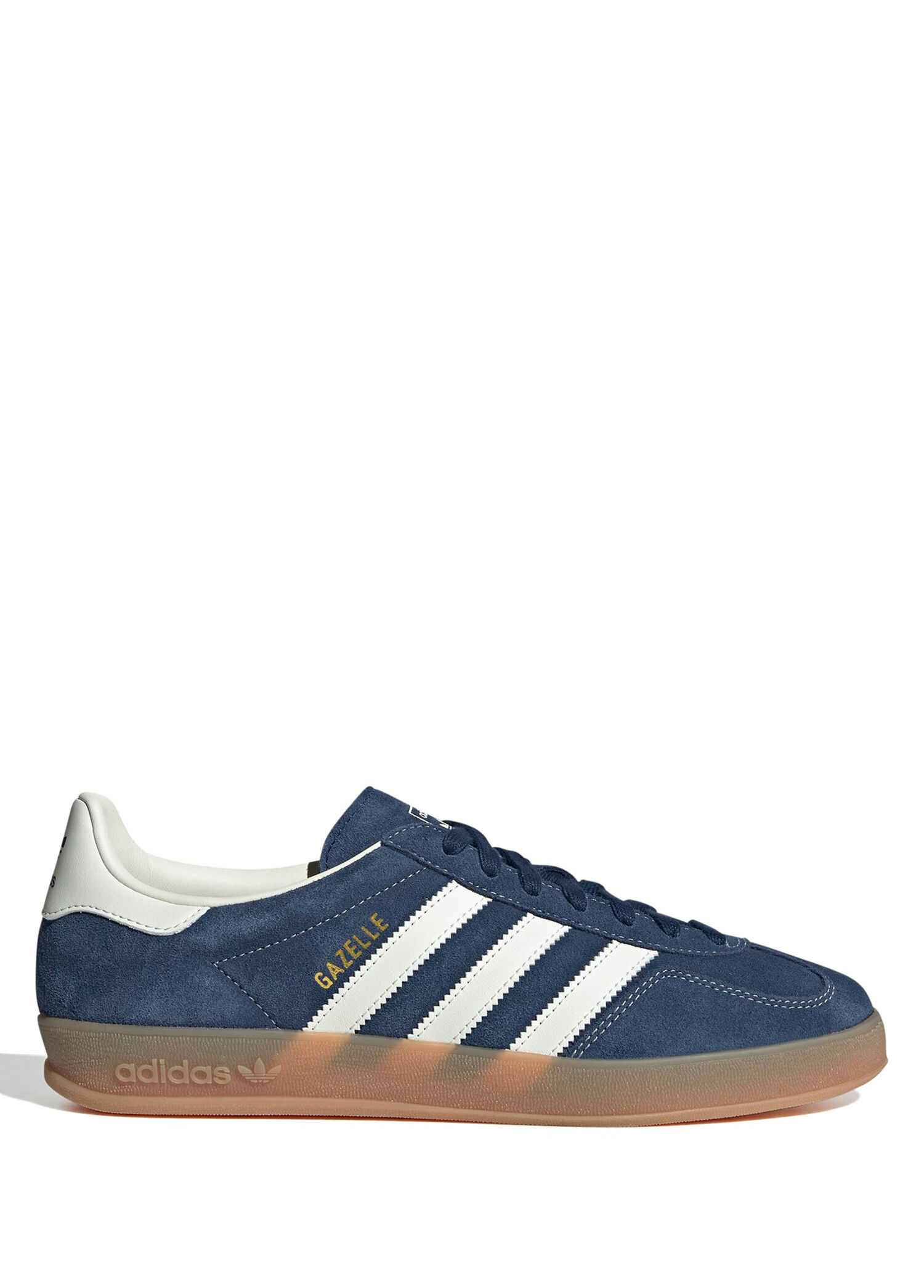 Adidas - Gazelle Indoor Lacivert Beyaz Kadın Deri Sneaker