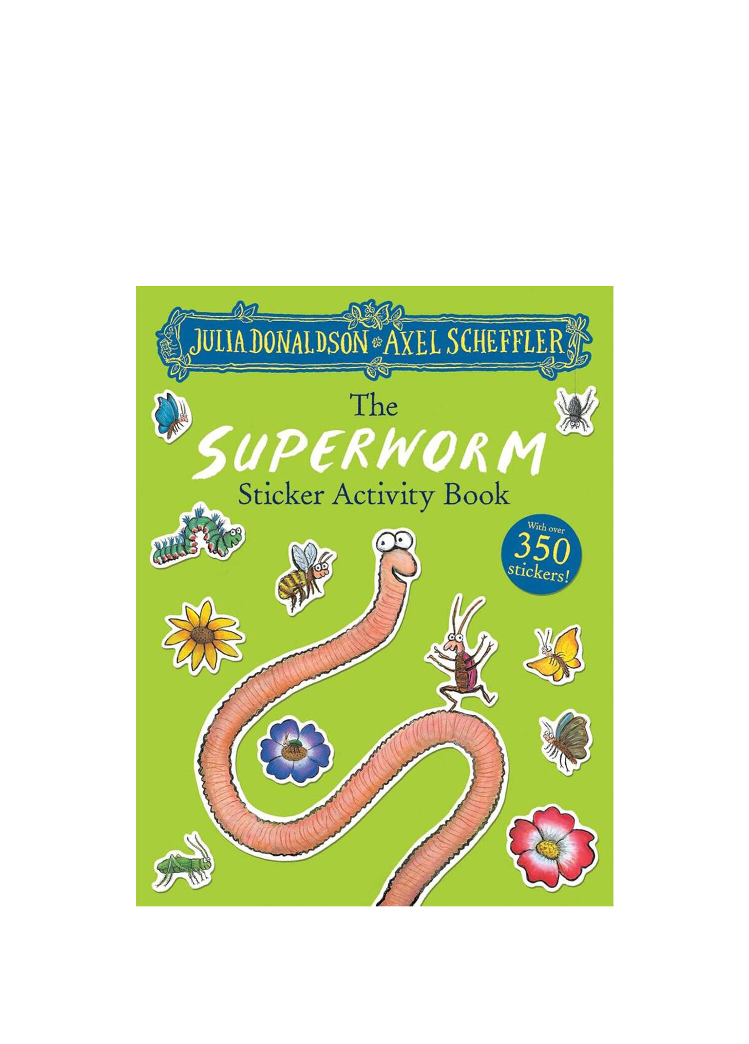 The Superworm Sticker Activity Book Çocuk Yabancı Dil Aktivite Kitabı