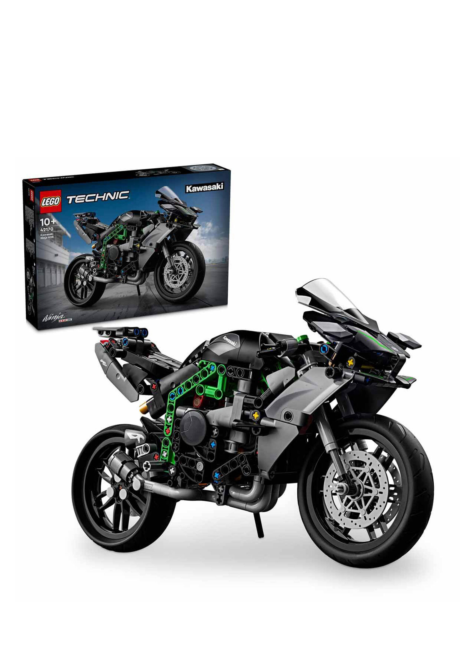 LEGO - Technic Kawasaki Ninja H2R Motosiklet 643 Parça 10+ Yaş