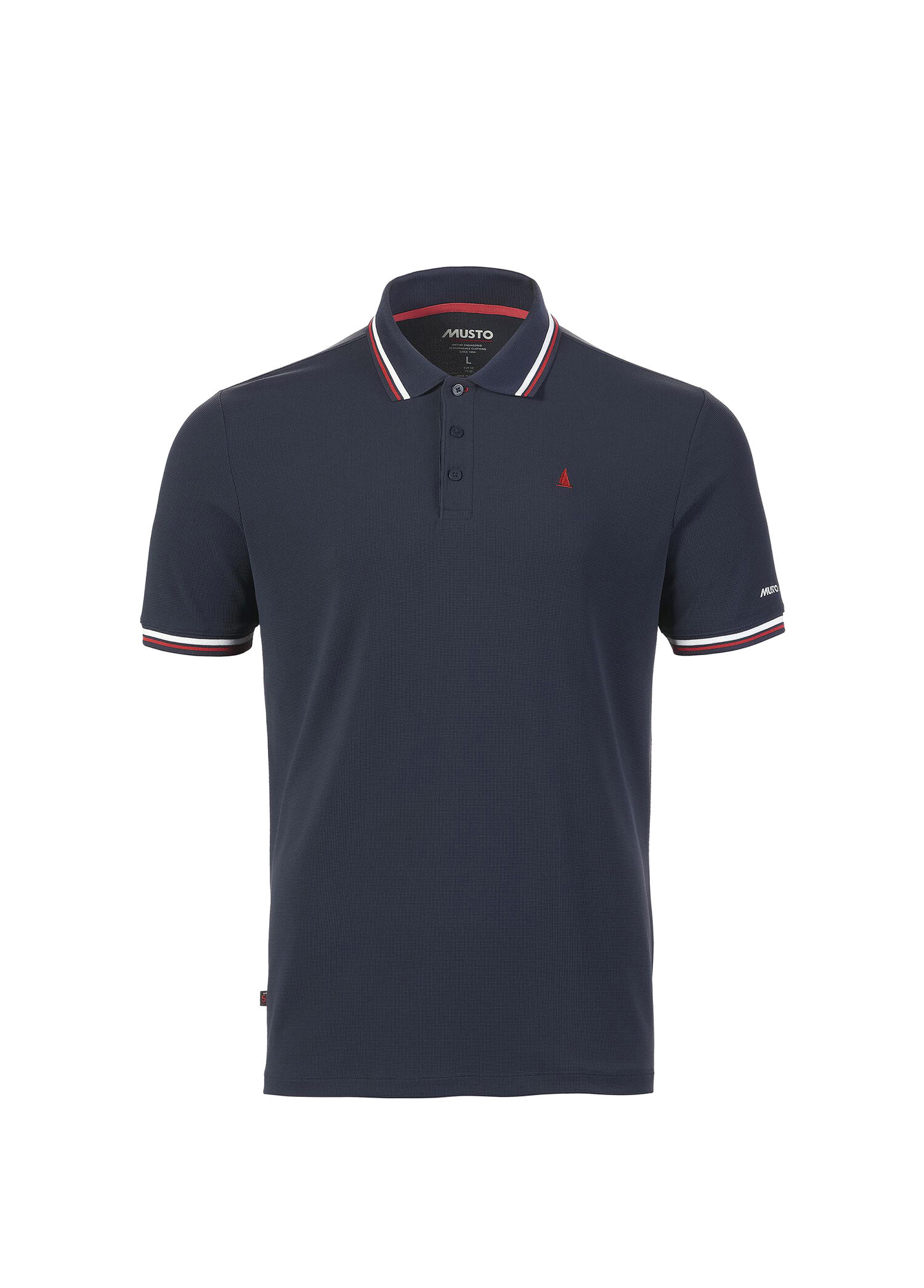 Evo Pro Lite True Navy Polo Yaka Kısa Kollu Erkek Yelken T-shirt