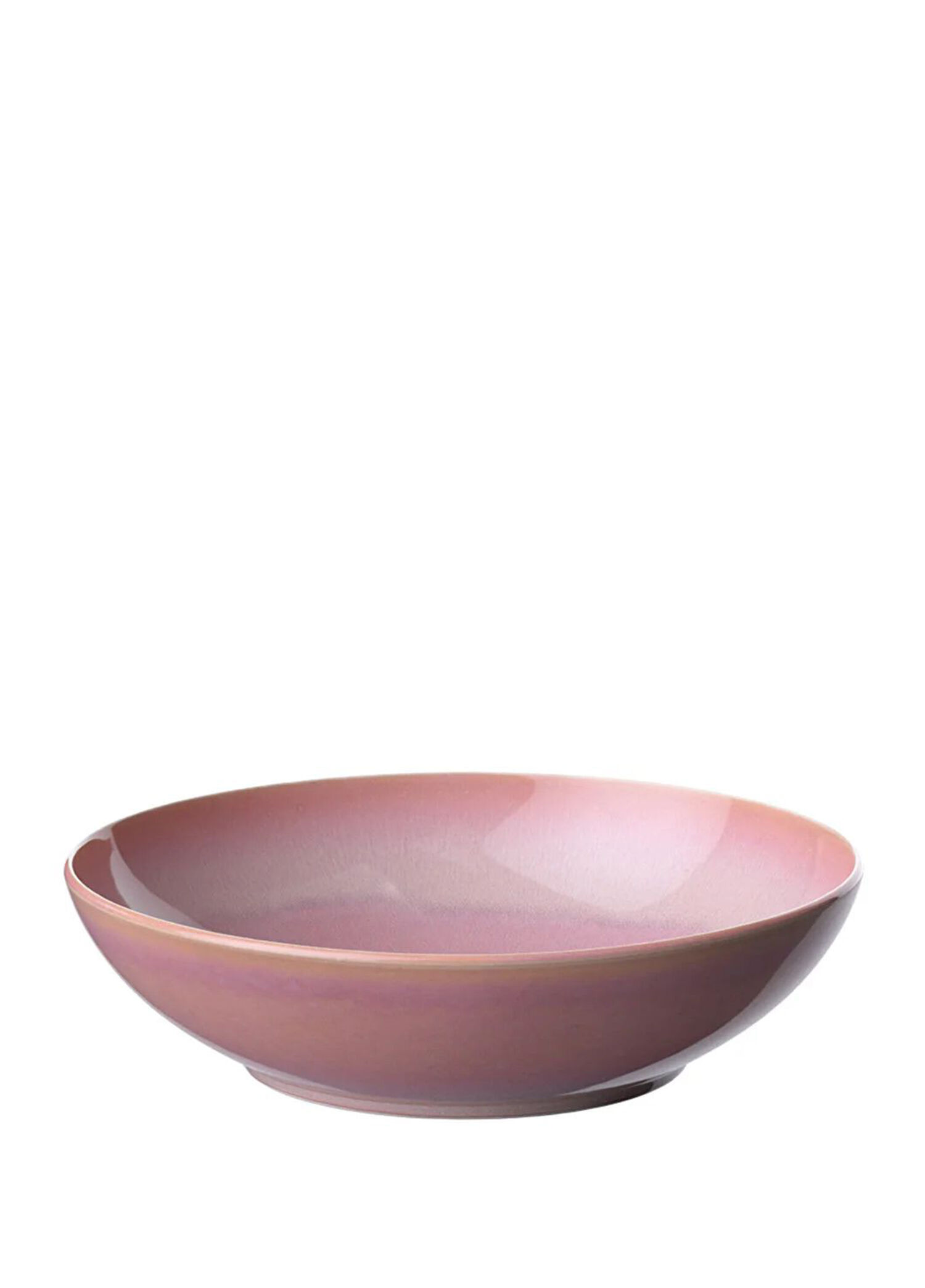 Perlemor Pembe Porselen Servis Kasesi 26 cm
