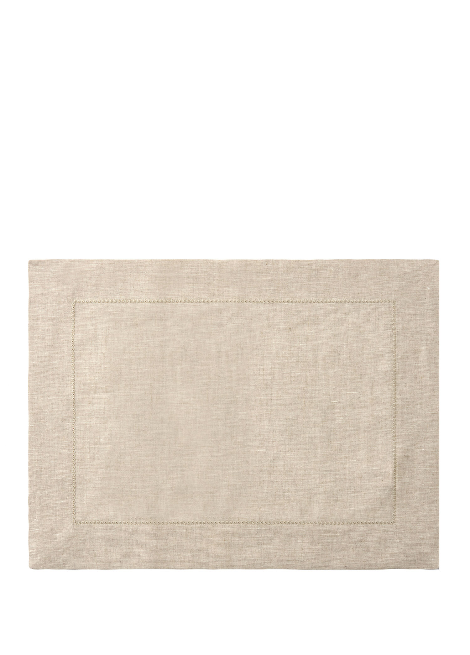 Cortona Norcia Ekru Keten Amerikan Servis 52 x 40 cm