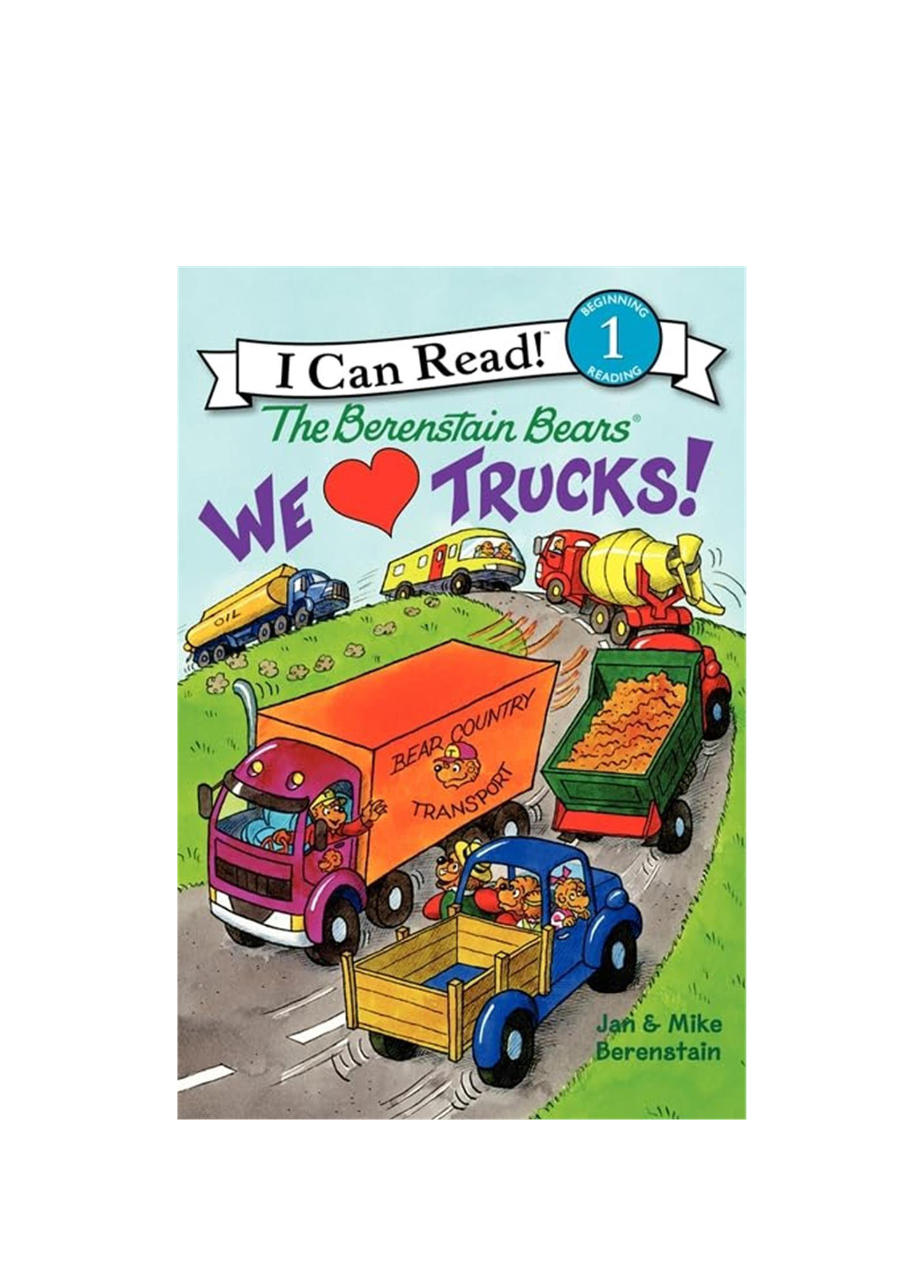 The Berenstain Bears: We Love Trucks Çocuk Yabancı Dil Kitabı