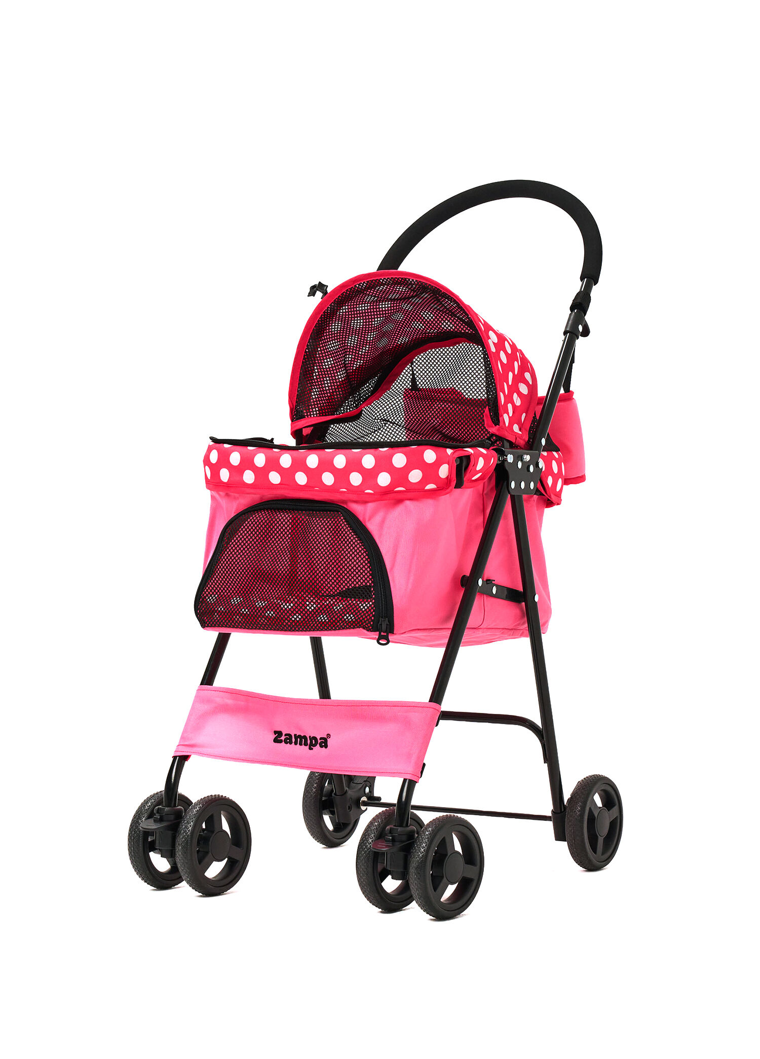 Perez Pembe Kedi ve Köpek Taşıma Arabası