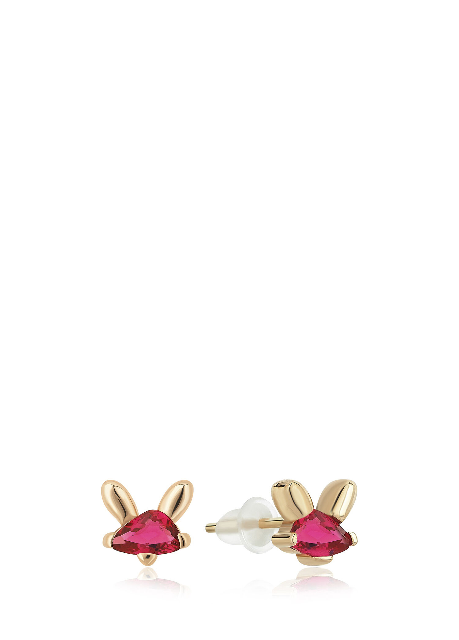 Candy Rabbit 14 Ayar Altın Kız Çocuk Küpe