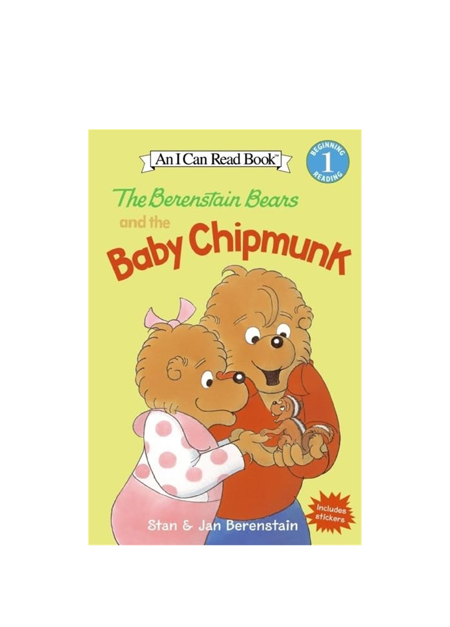 The Berenstain Bears and the Baby Chipmunk Çocuk Yabancı Dil Kitabı