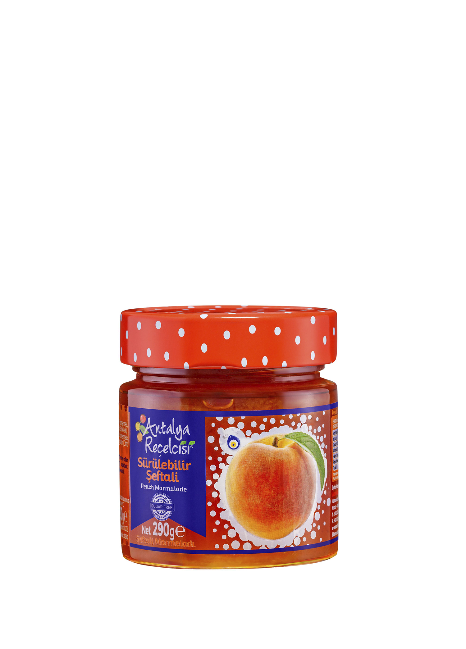 Sürülebilir Şeftali Marmeladı 290 gr