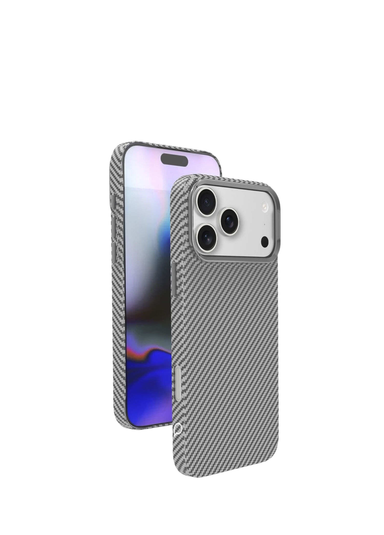 Kevlar iPhone 17 Air Magsafe Uyumlu Gri Telefon Kılıfı