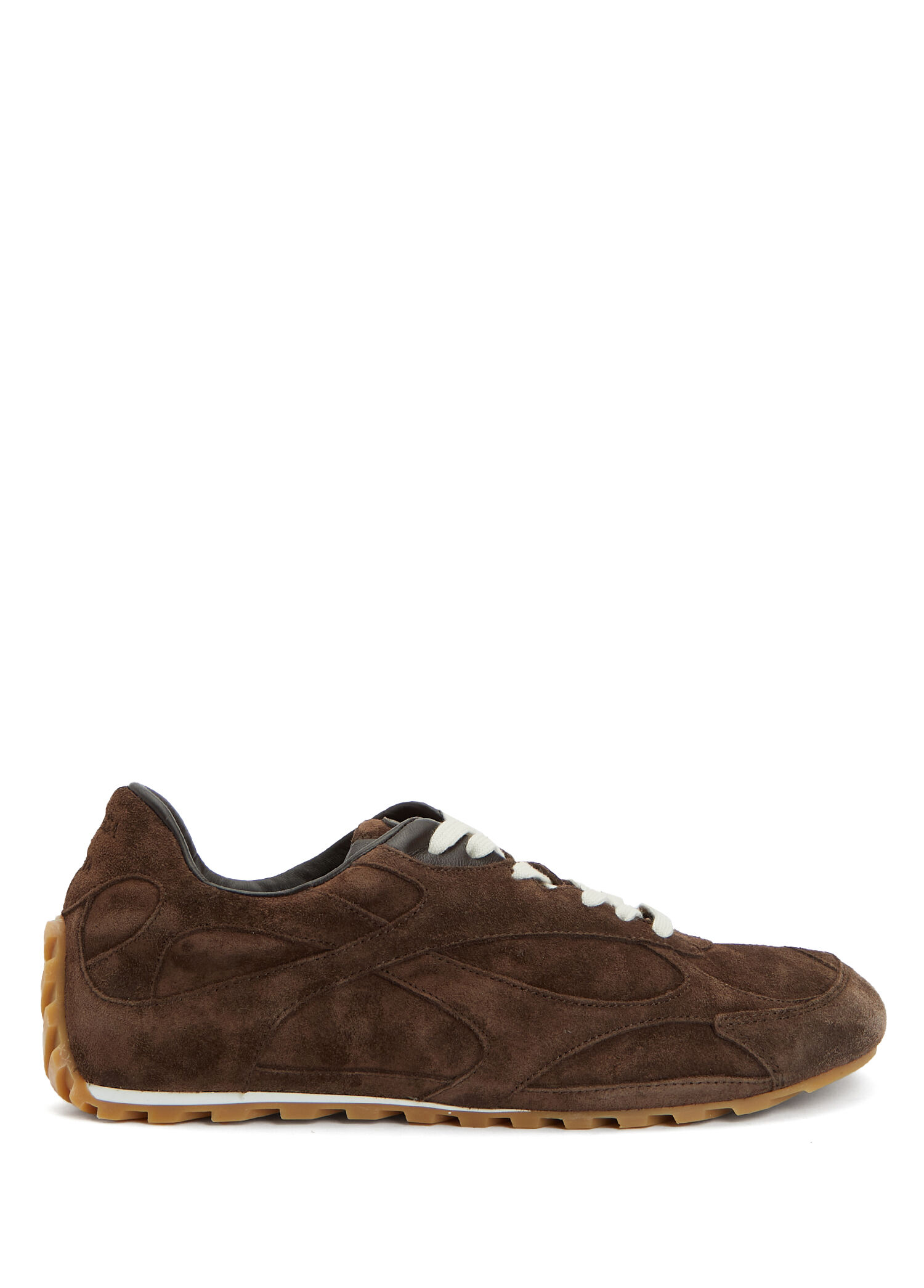 Kahverengi Kadın Deri Sneaker