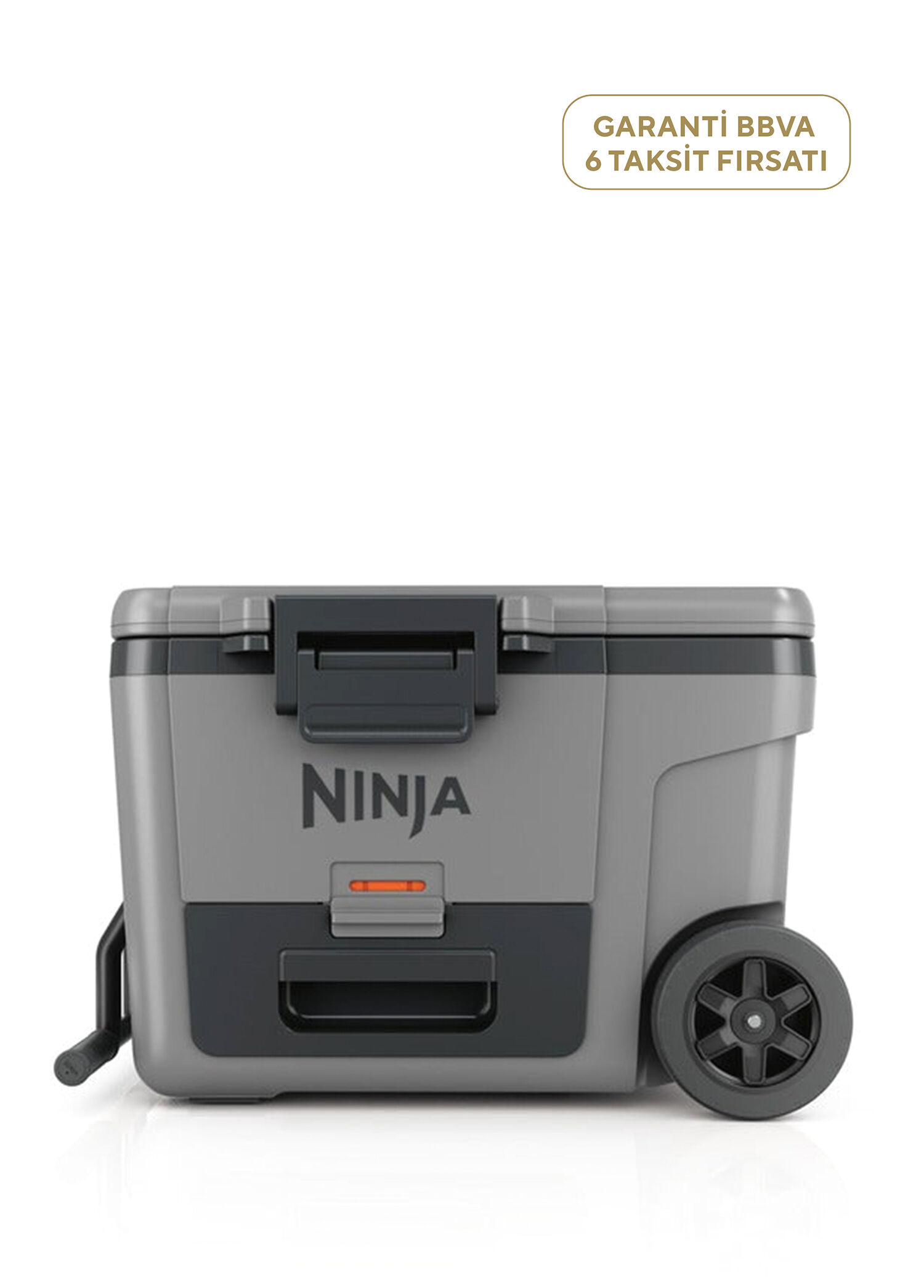 FrostVault Gri Tekerlekli Cooler 42 lt