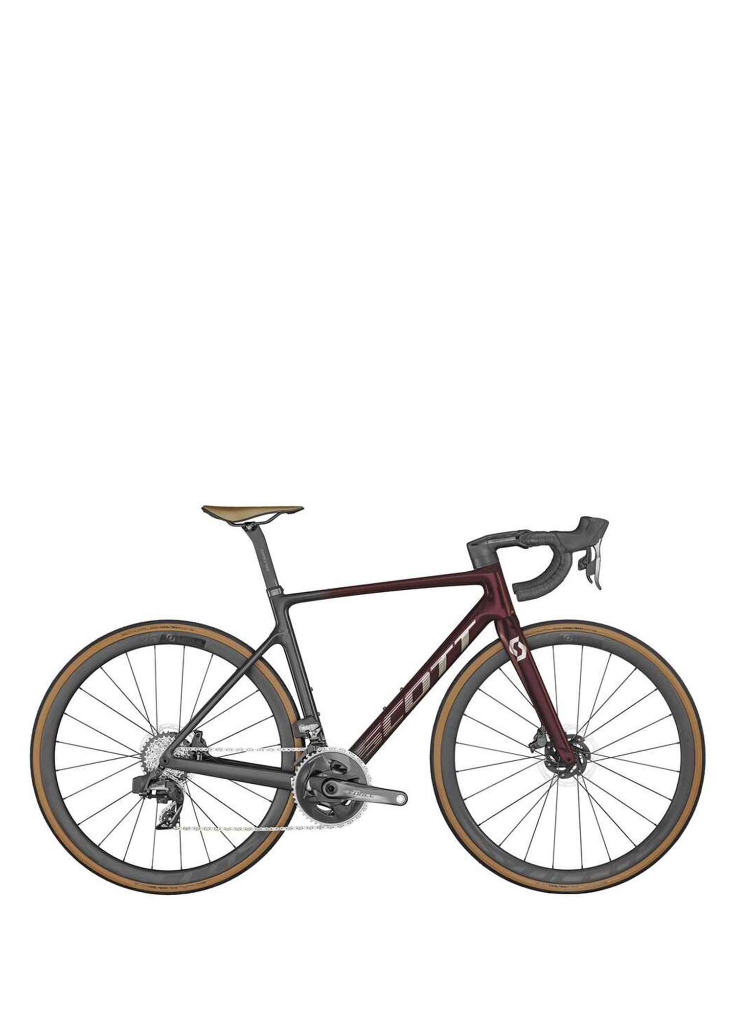 Scott - 2023 Scott Addict Rc 10 Yol Bi̇si̇kleti̇ - Kırmızı