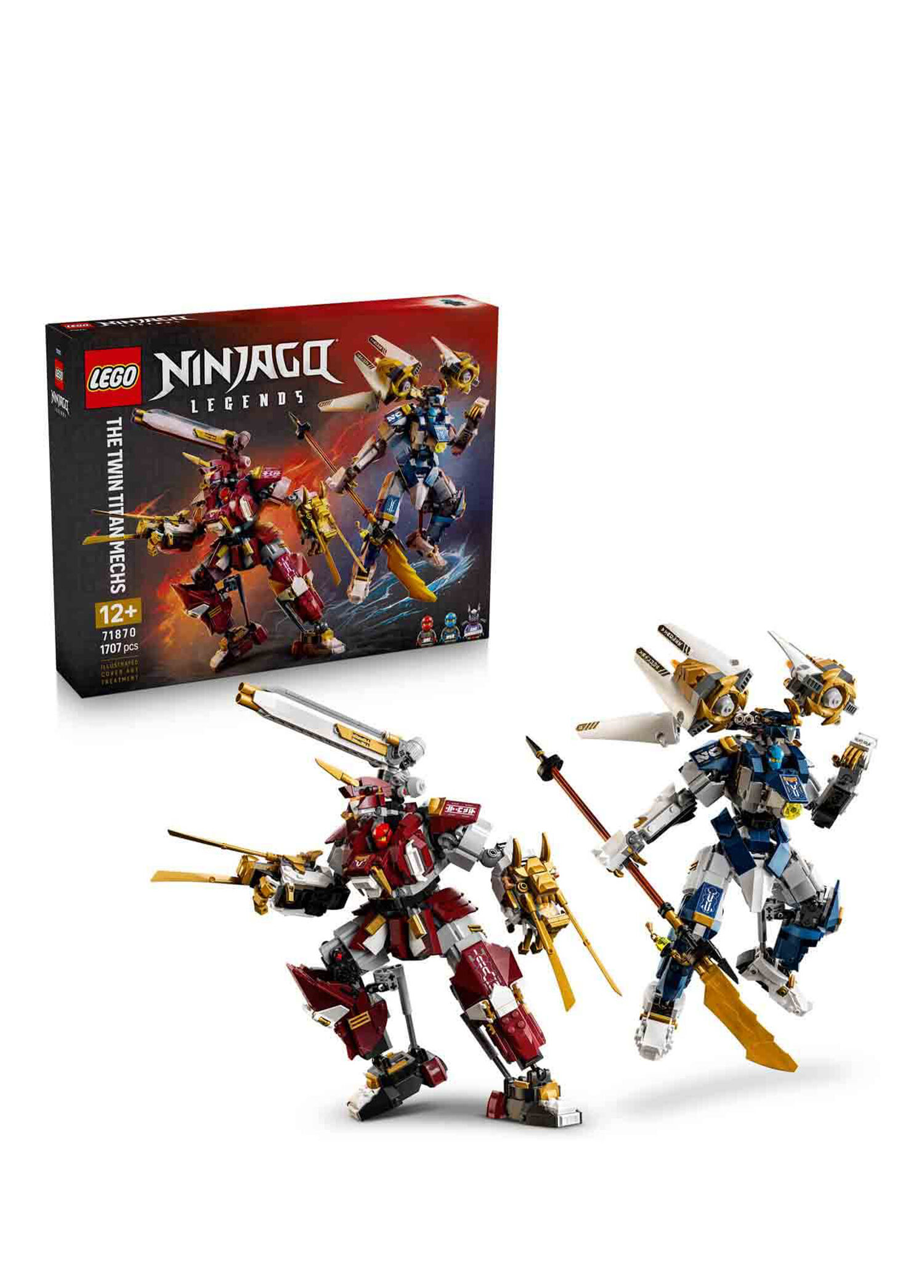 LEGO - Ninjago İkiz Titan Robotları 12+ Yaş 1707 Parça Aksiyon
