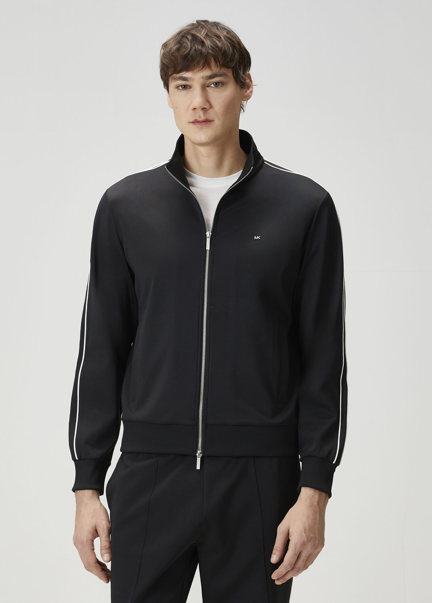 Siyah Logo Detaylı Sweatshirt
