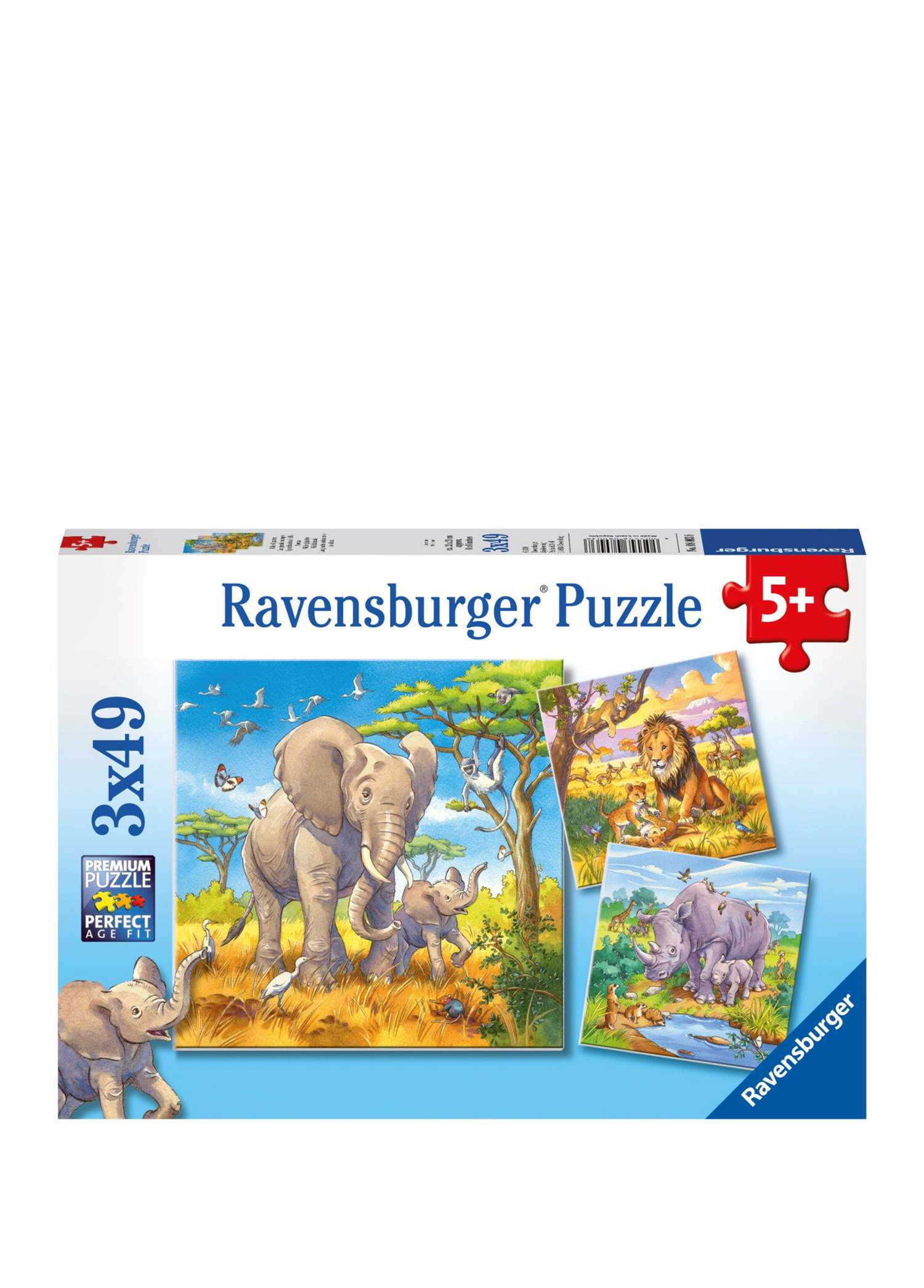 080038 Vahşi Hayvanlar 147 Parça Puzzle