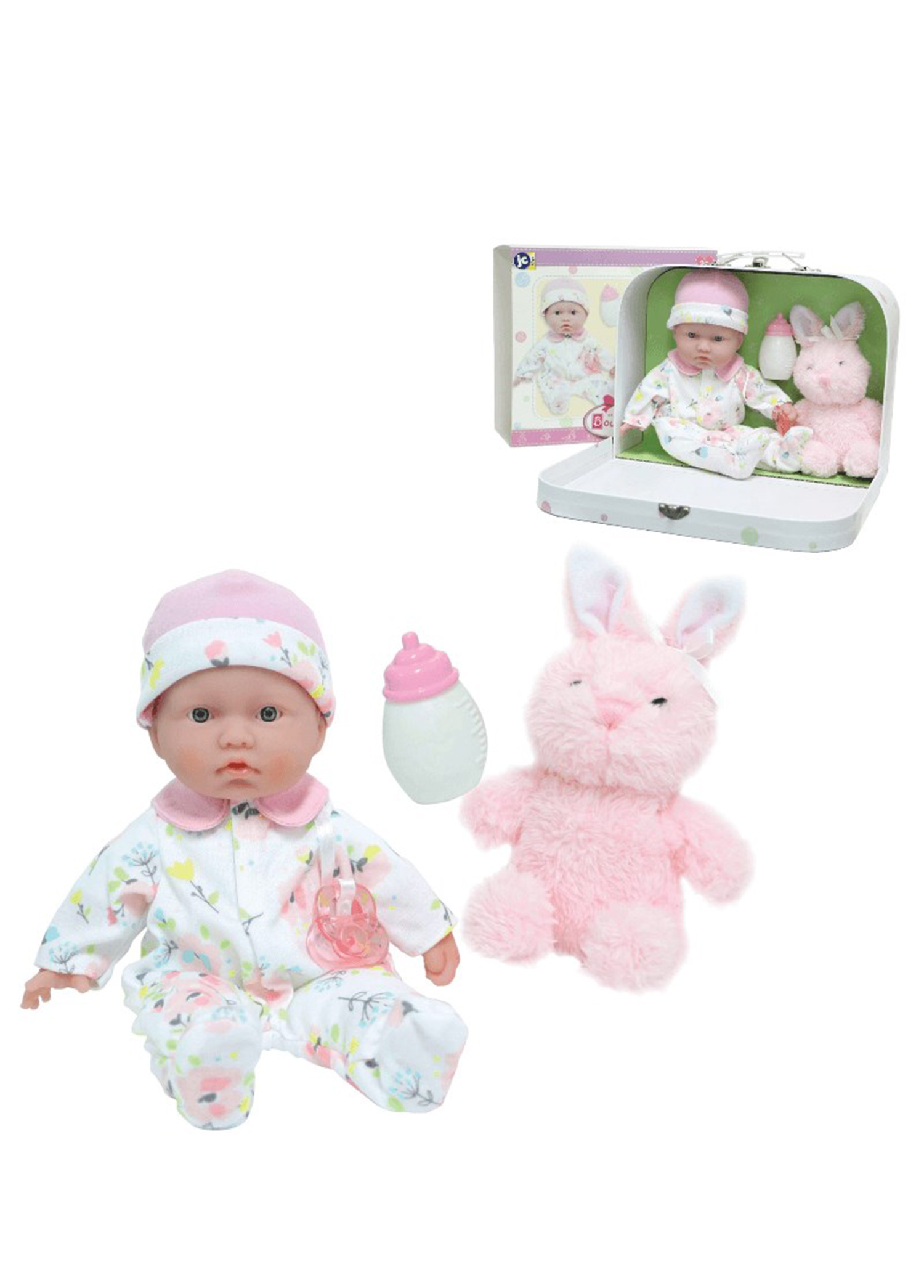 La Baby Oyuncak Mini Bebek 28 cm ve Aksesuar Seti