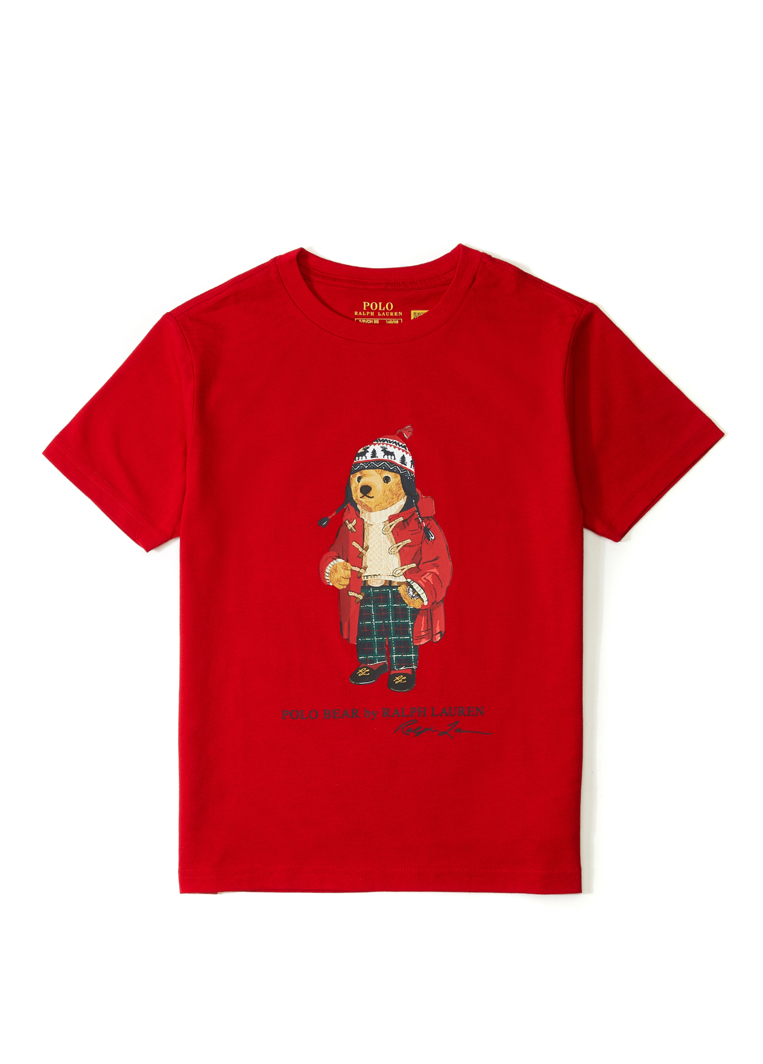 Ralph lauren t shirt red best sale